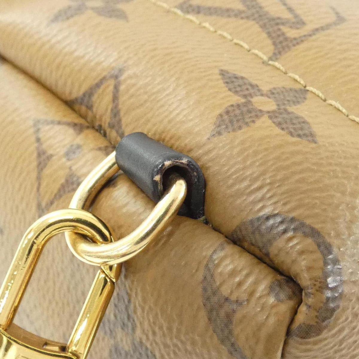 Louis Vuitton Marron Monogram Reverse Coated Canvas Backpack (Pre-Owned)