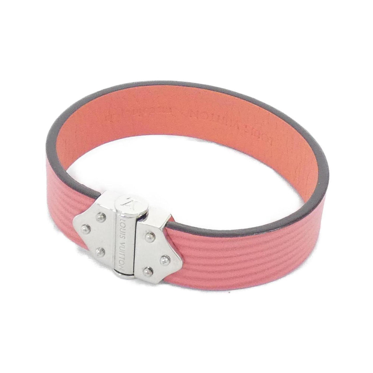 Louis Vuitton Epi Corail Leather Charm Bracelet (Pre-Owned)