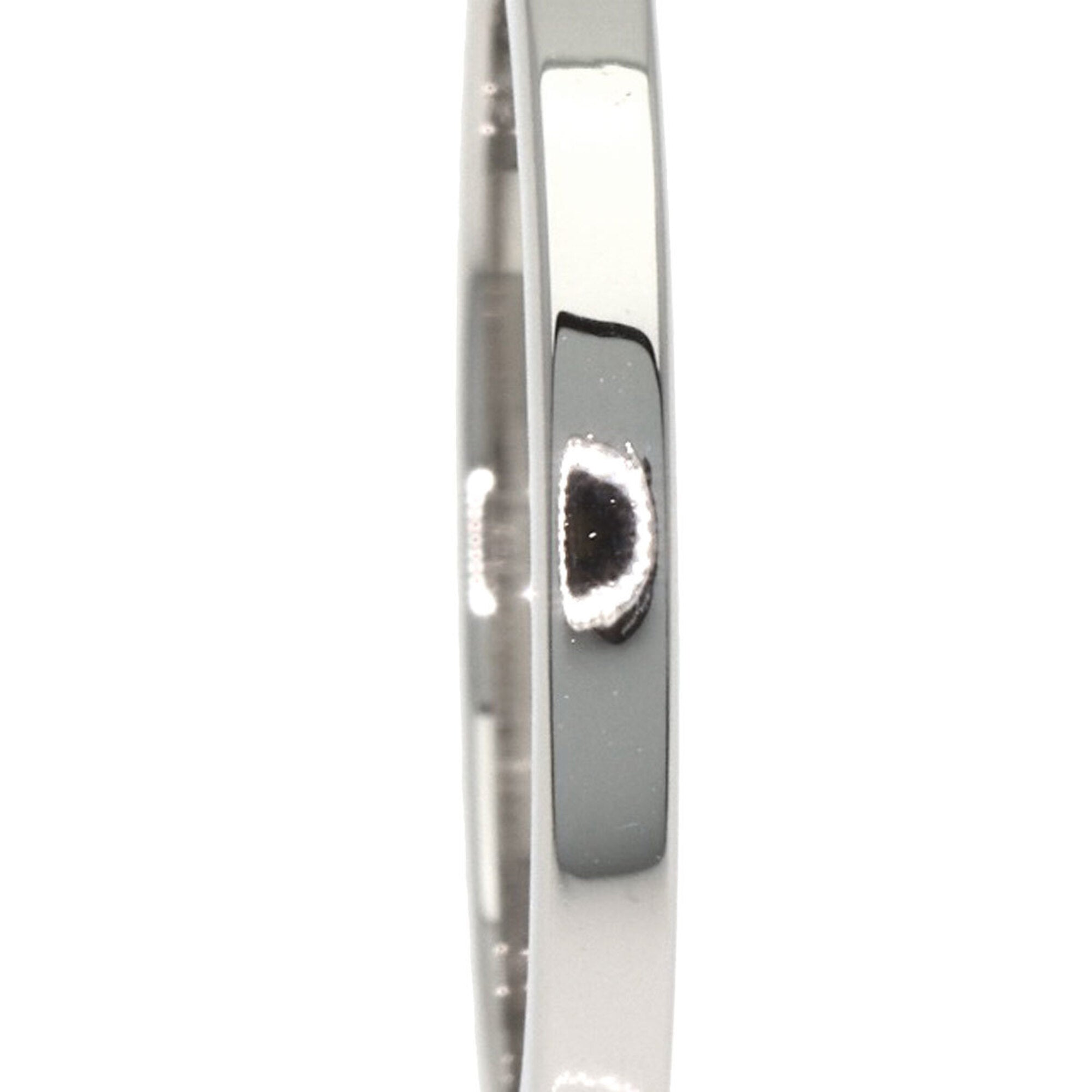 Hermes Platinum 950 Band Ring (Pre-Owned)