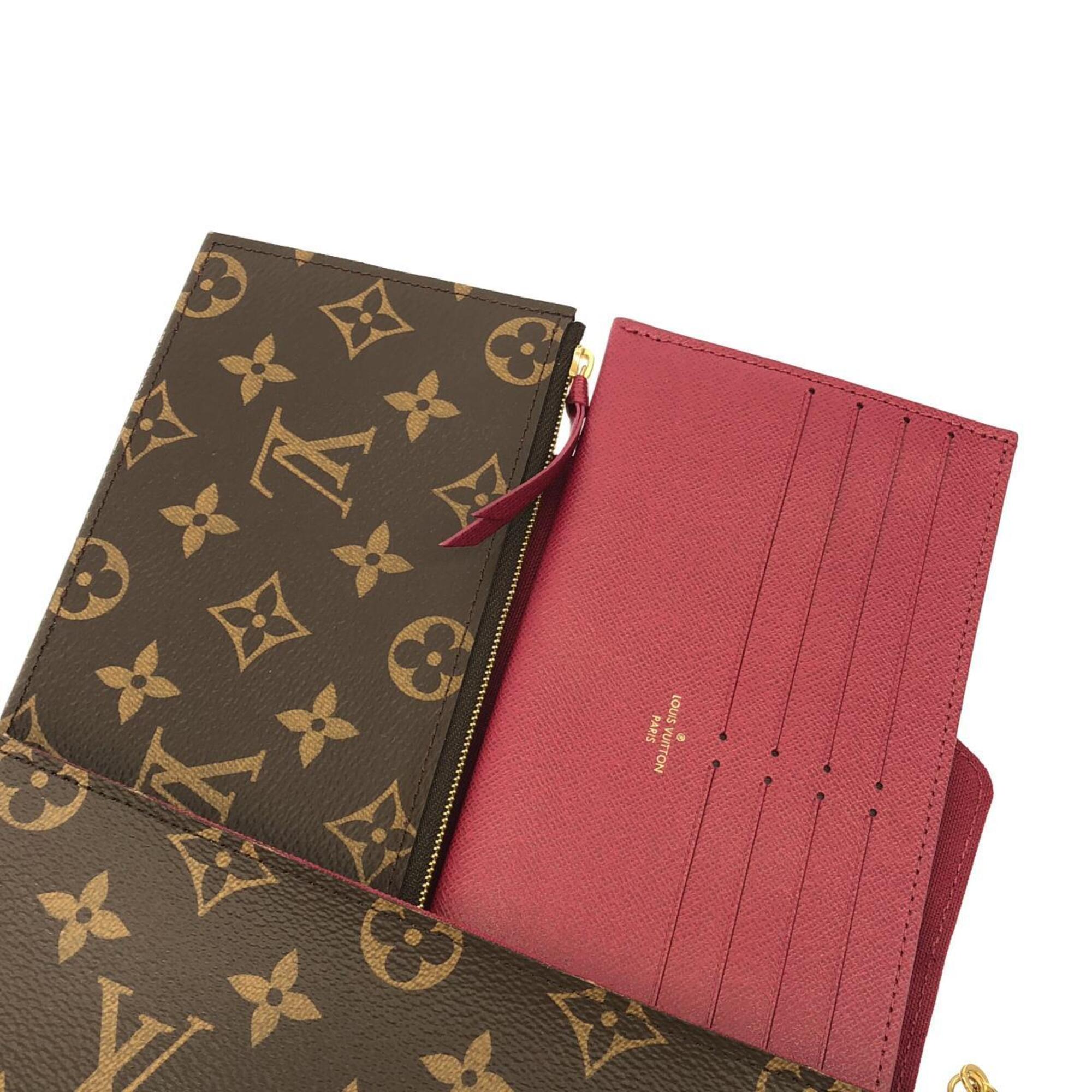 Louis Vuitton Monogram Marron Monogram Monogram Pochette Shoulder Bag (Pre-Owned)