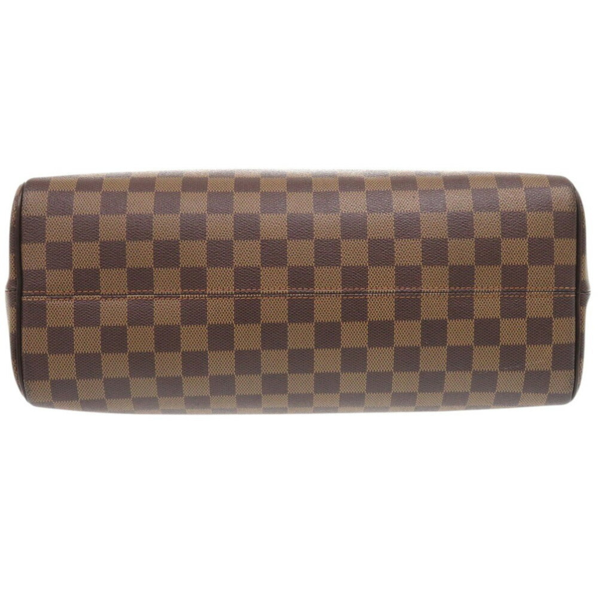 Louis Vuitton Damier Brown Damier Canvas Handbag (Pre-Owned)