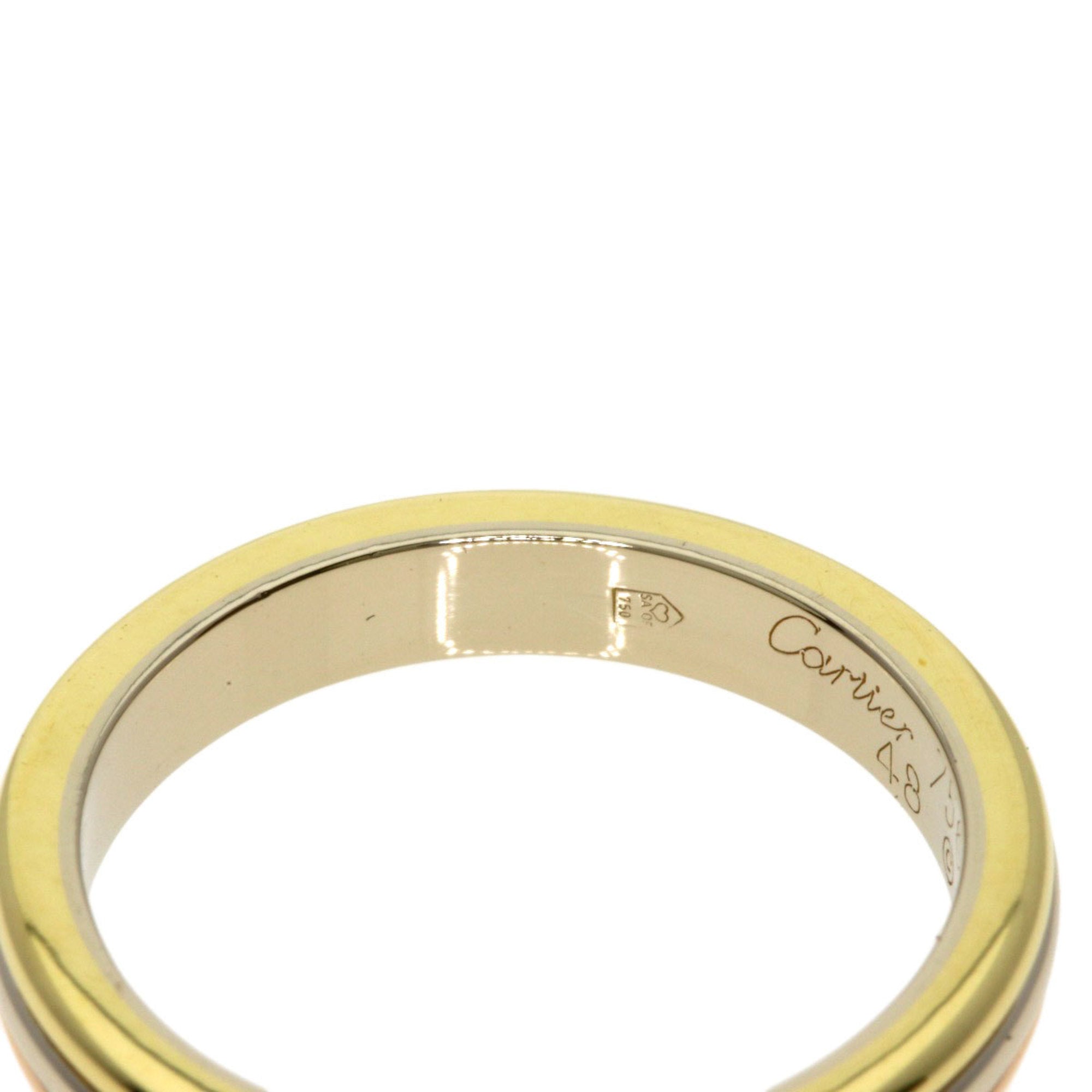 Cartier Yellow Gold (18K) Pink Gold (18K) White Gold (18K) Band Ring (Pre-Owned)