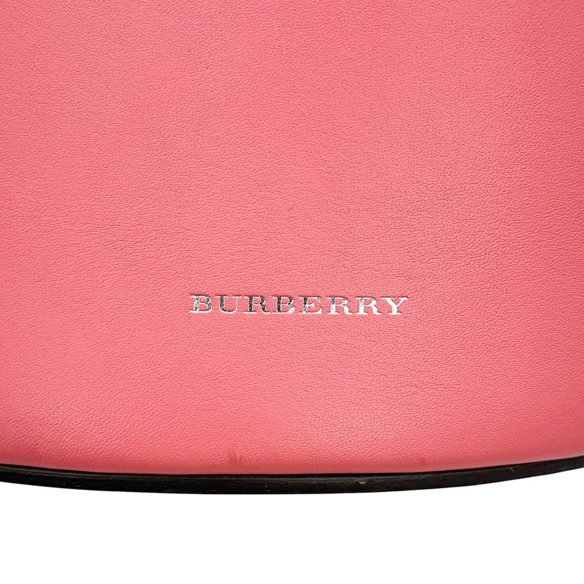 Burberry Pink Leather Handbag (Pre-Owned)
