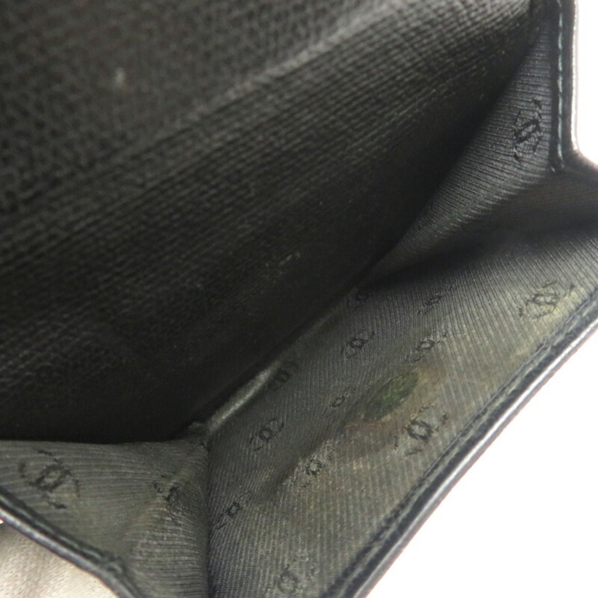 Chanel Black Leather Wallet (Bi-Fold) (Pre-Owned)