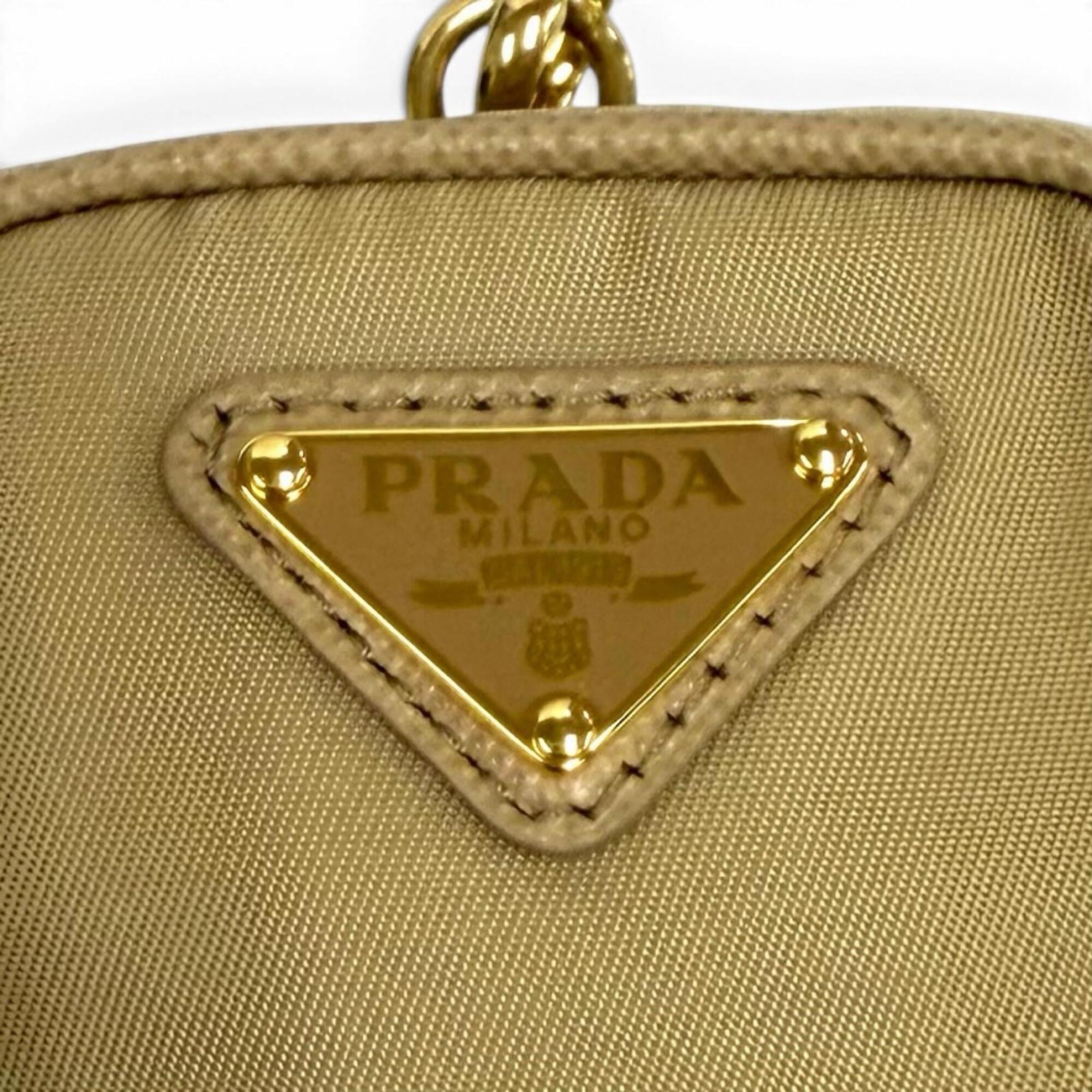 Prada Beige Pouch (Pre-Owned)