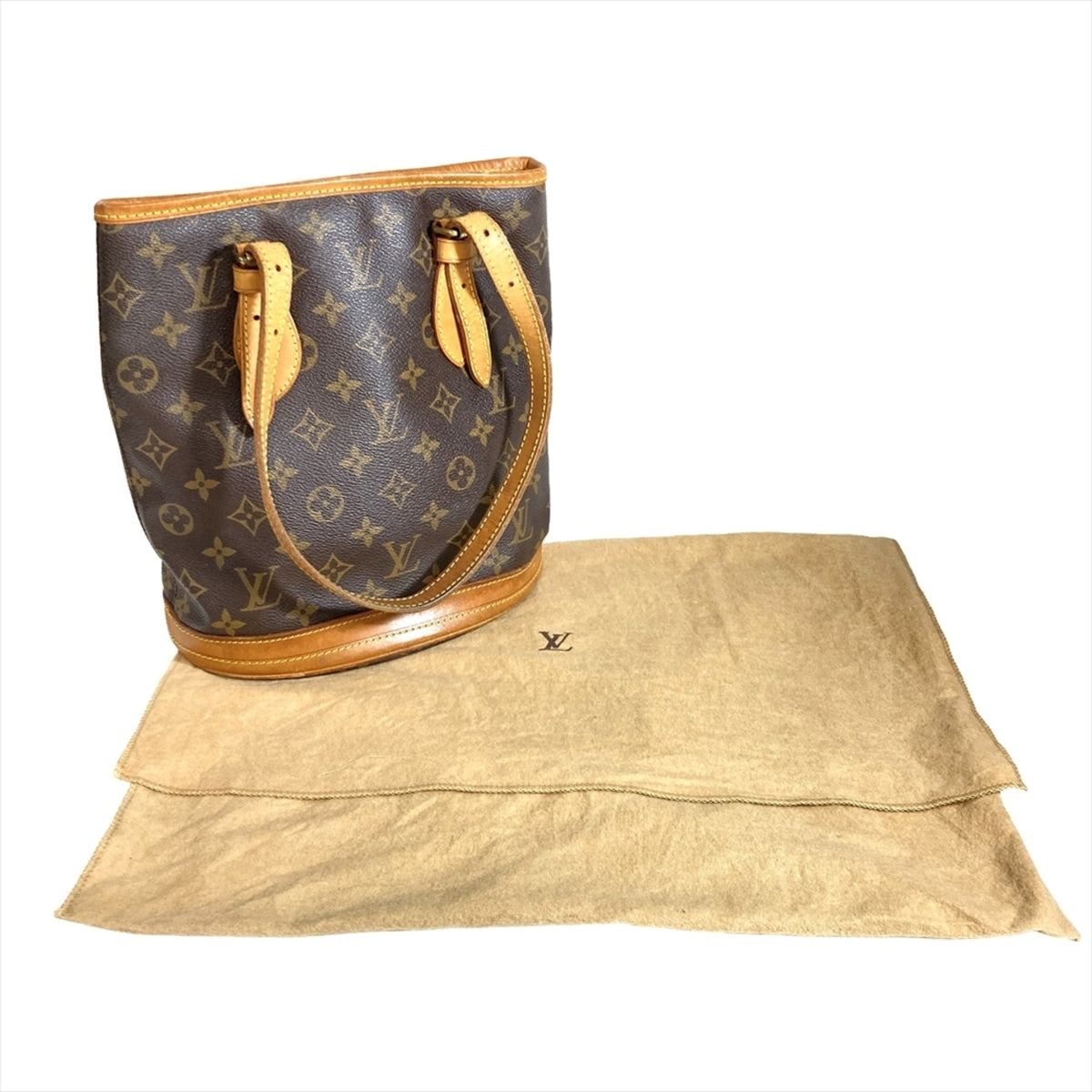Louis Vuitton Brown Monogram Canvas Tote Bag (Pre-Owned)