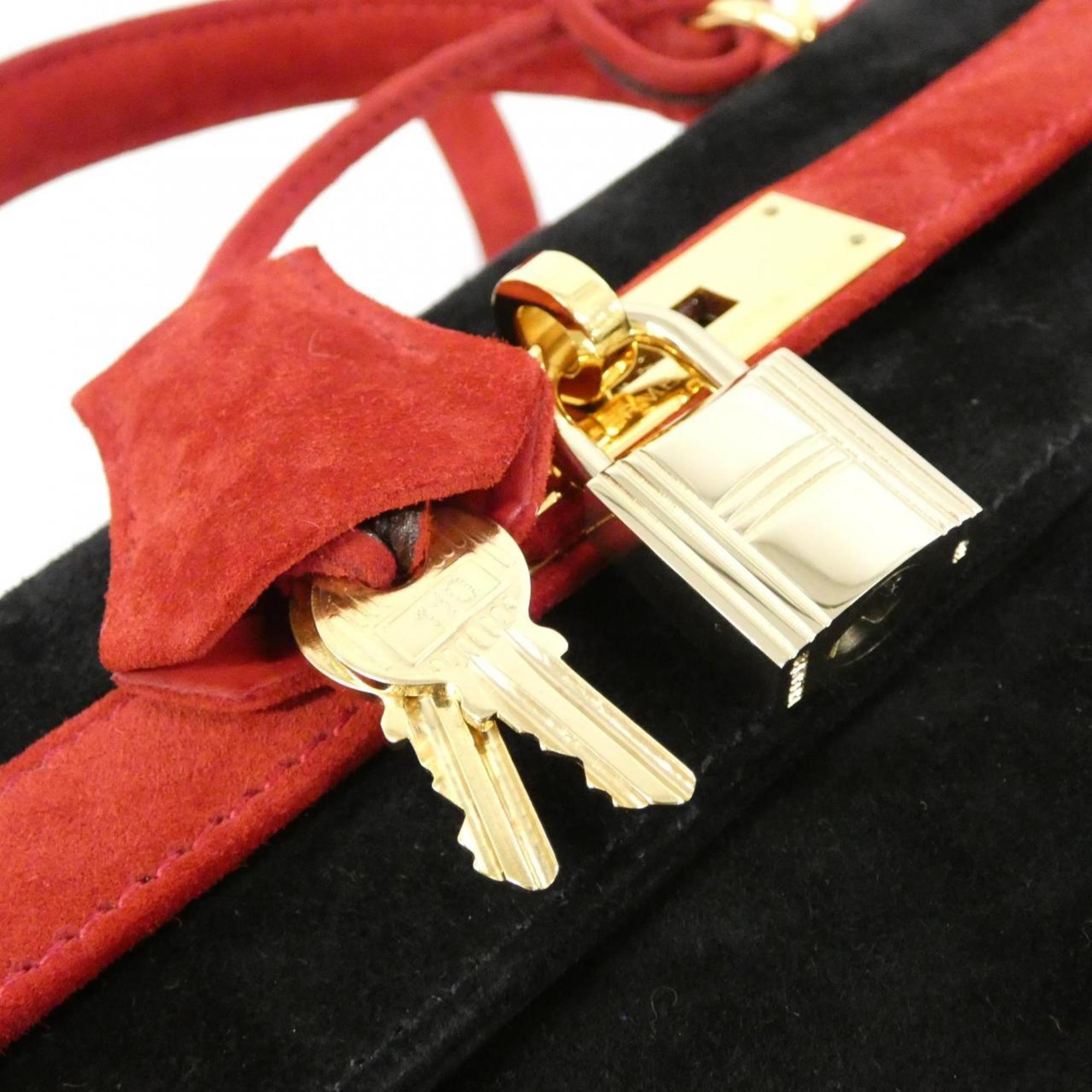 Hermes Kelly Black Handbag (Pre-Owned)