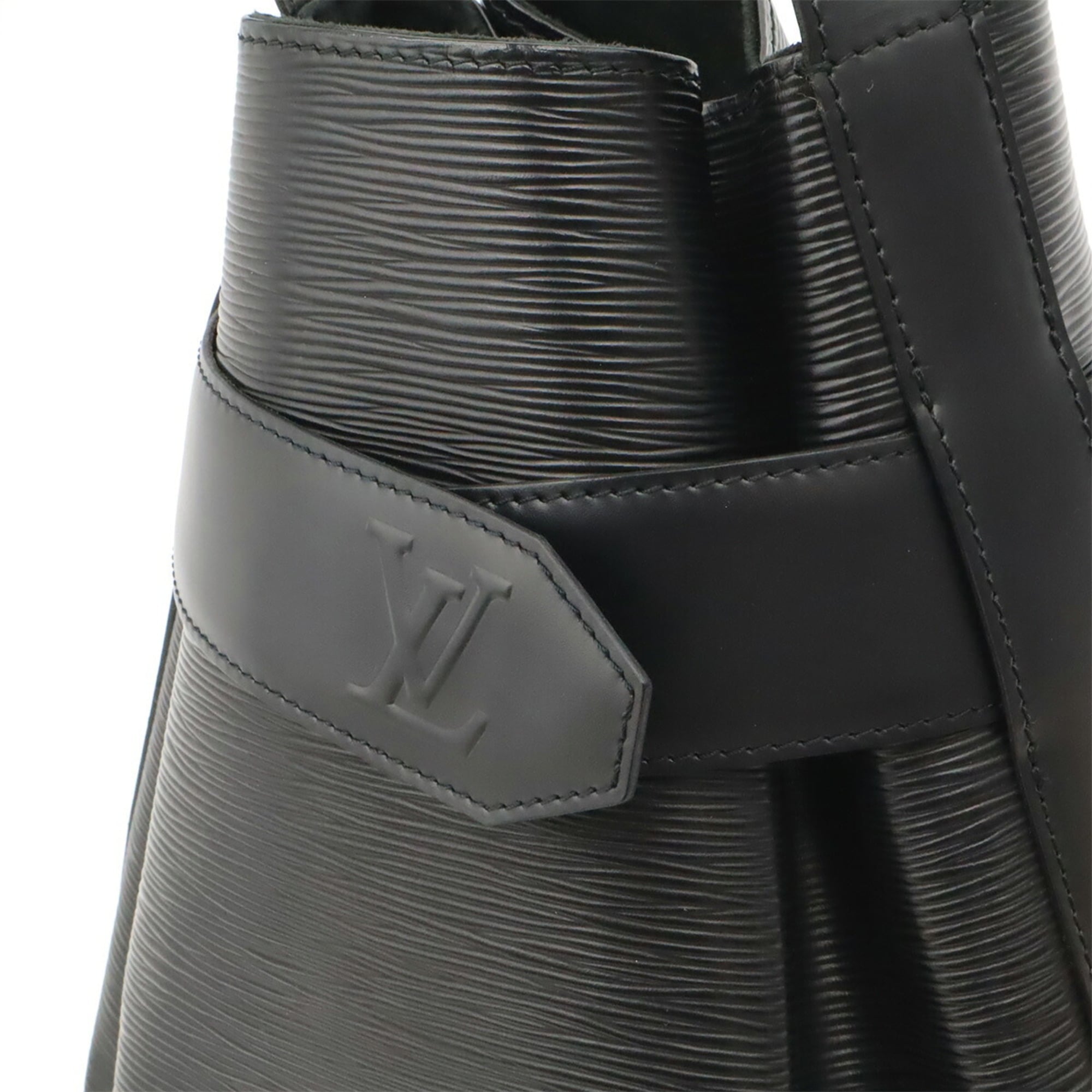 Louis Vuitton Noir Epi Leather Shoulder Bag (Pre-Owned)