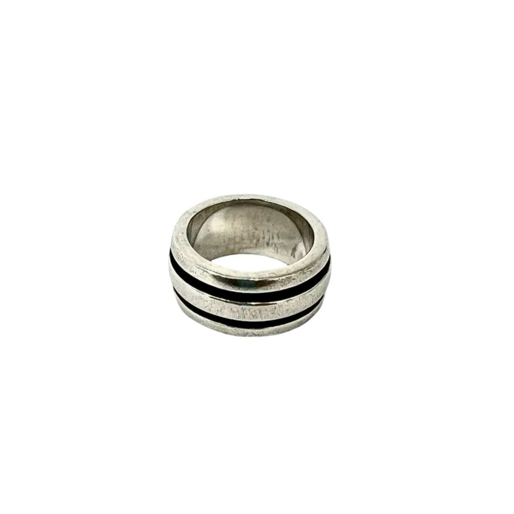 Tiffany Silver Silver 925 Band Ring (Pre-Owned)