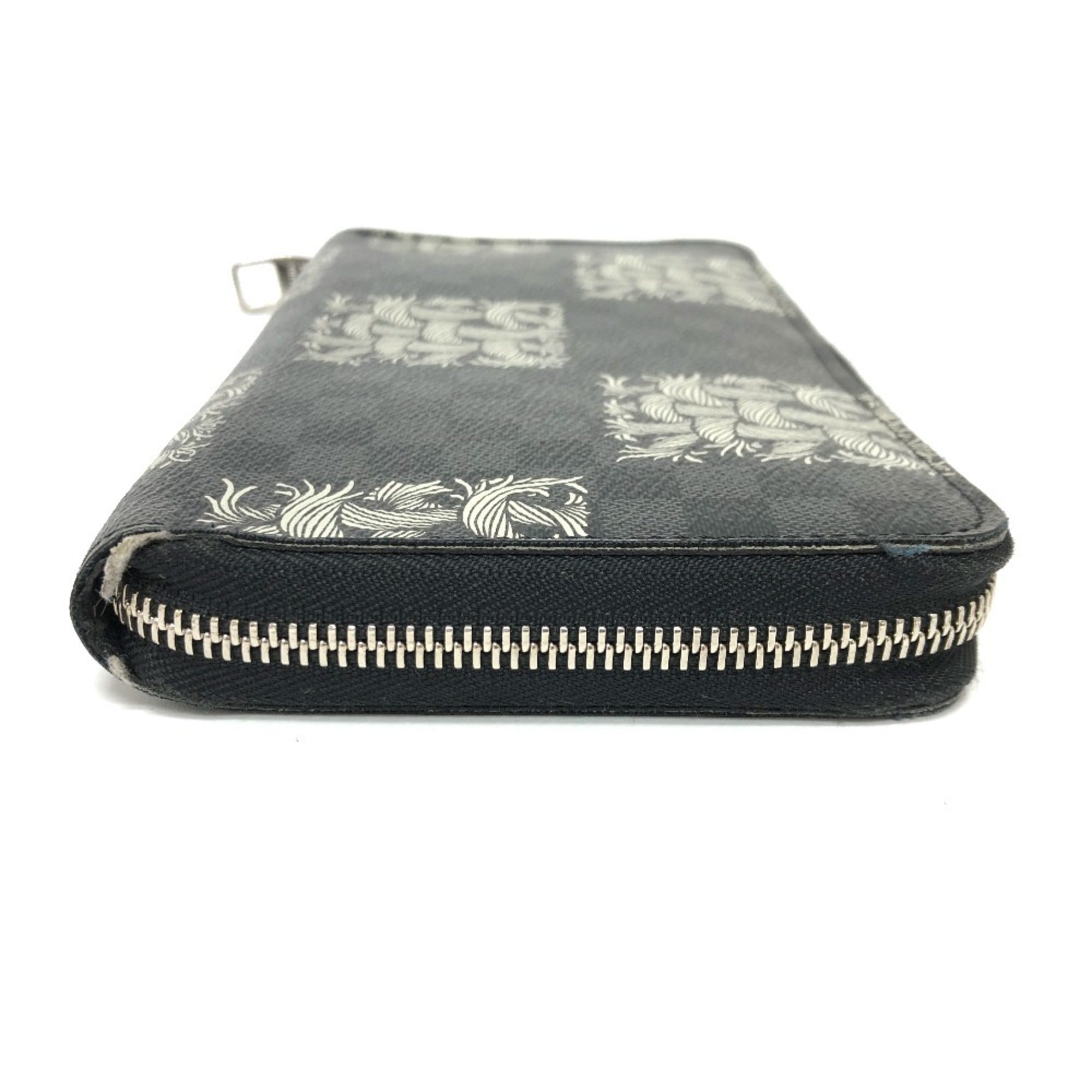 Louis Vuitton Damier Graphite Black Damier Graphite Long Wallet (Bi-Fold) (Pre-Owned)