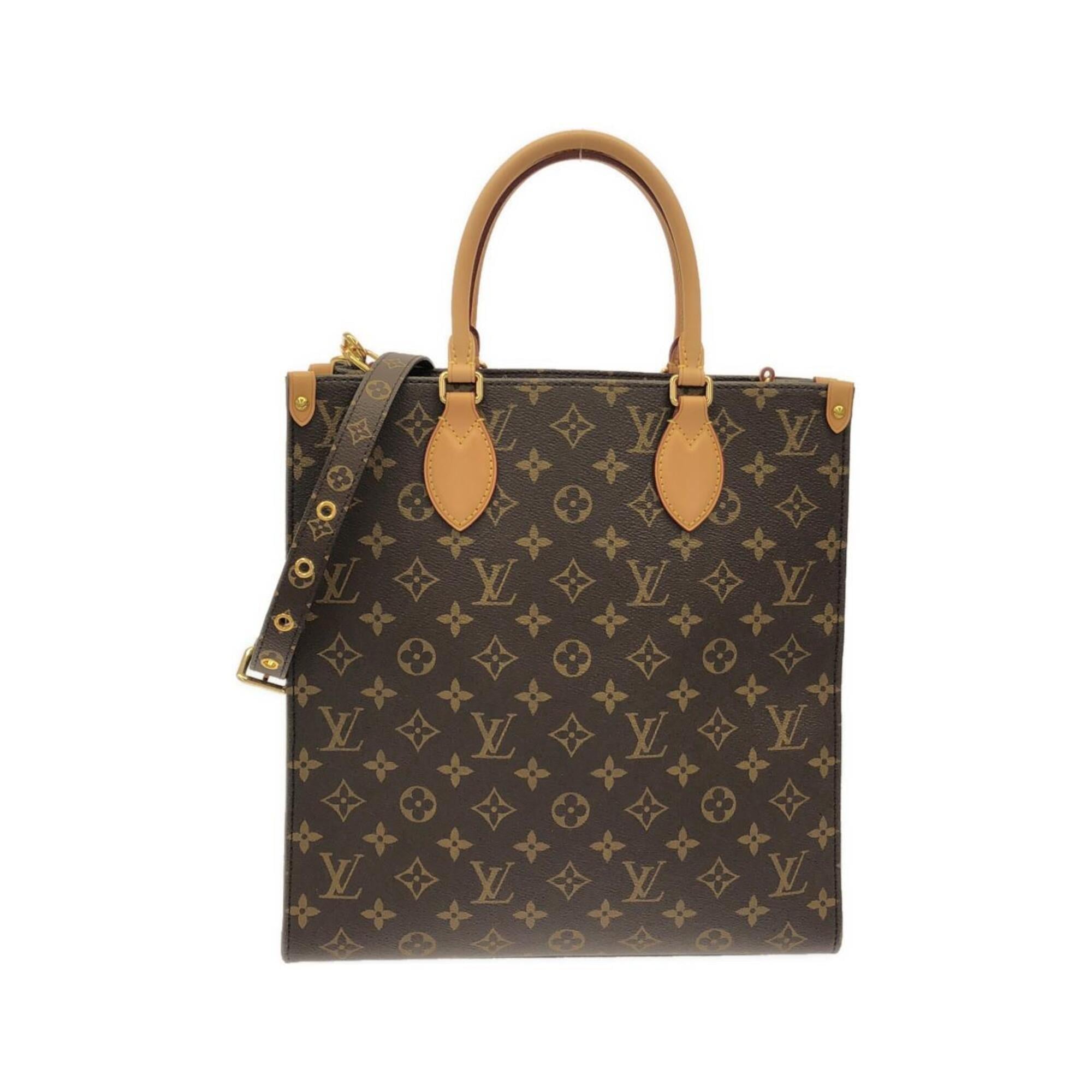 Louis Vuitton Marron Coated Canvas Handbag (Pre-Owned)