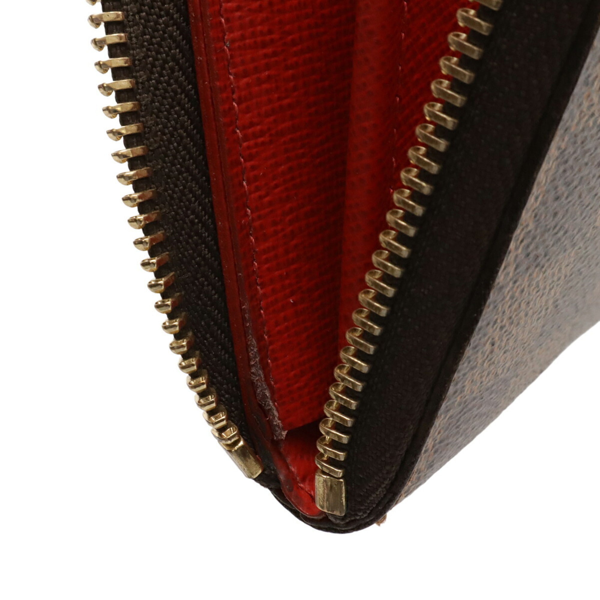 Louis Vuitton Cerise Damier Canvas Pvc Damier Canvas Long Bill Wallet (Bi-Fold) (Pre-Owned)
