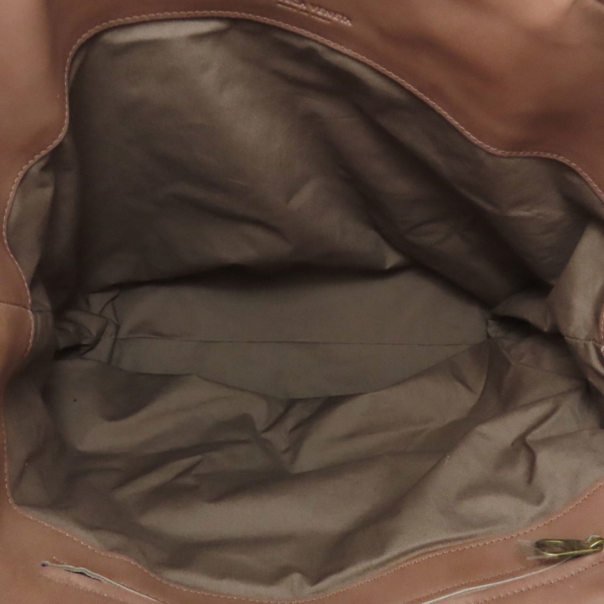 Bottega Veneta Brown Leather Handbag (Pre-Owned)