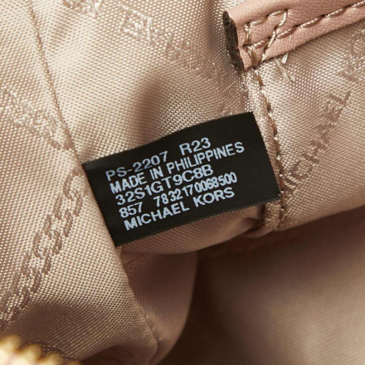 Michael Kors Pink Pvc Leather Handbag Shoulder Bag (Pre-Owned)