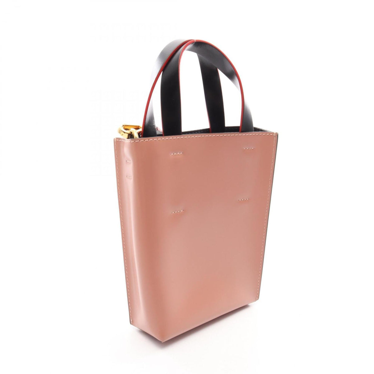 Marni Beige Multi-Color Leather Handbag (Pre-Owned)