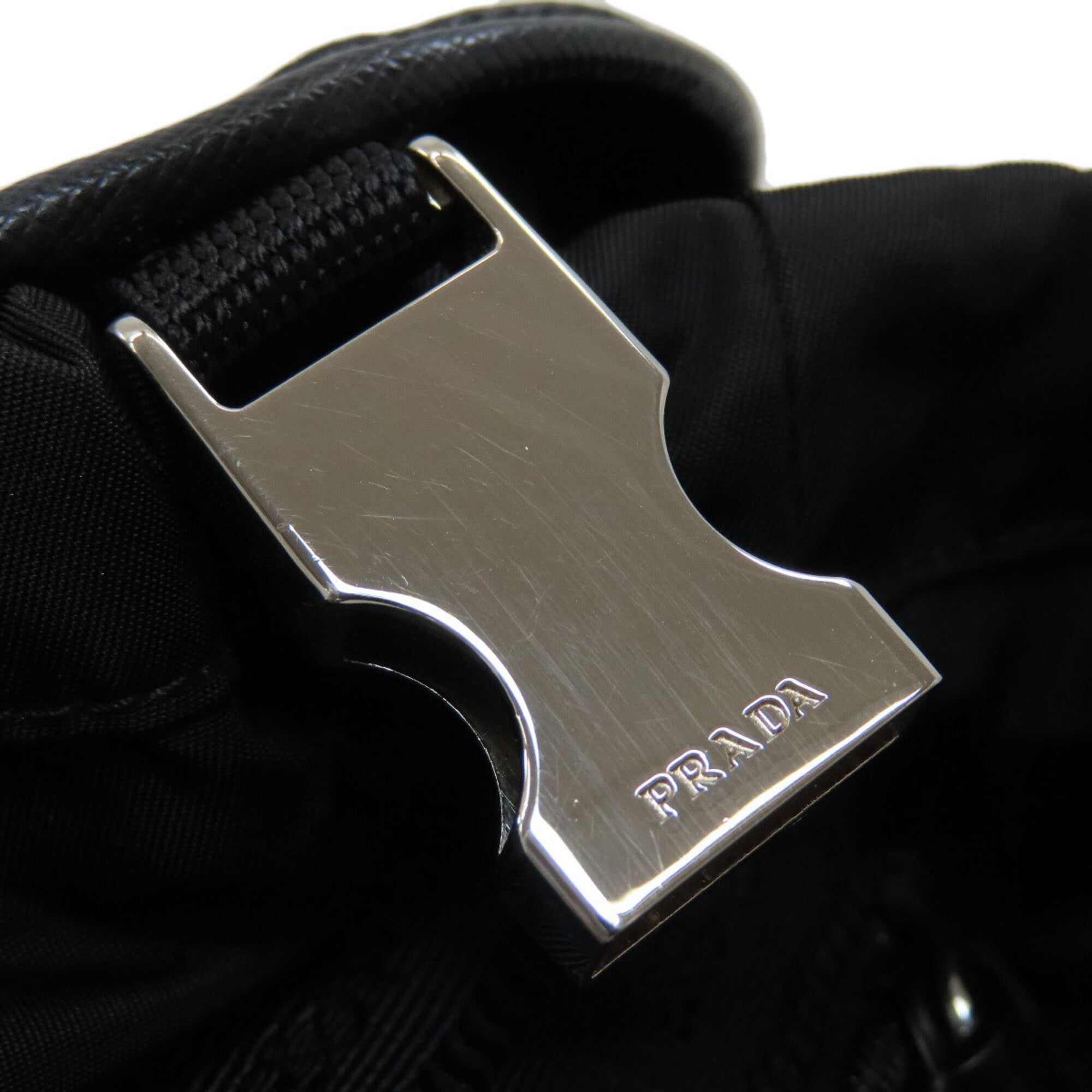 Prada Black Nylon Backpack (Pre-Owned)