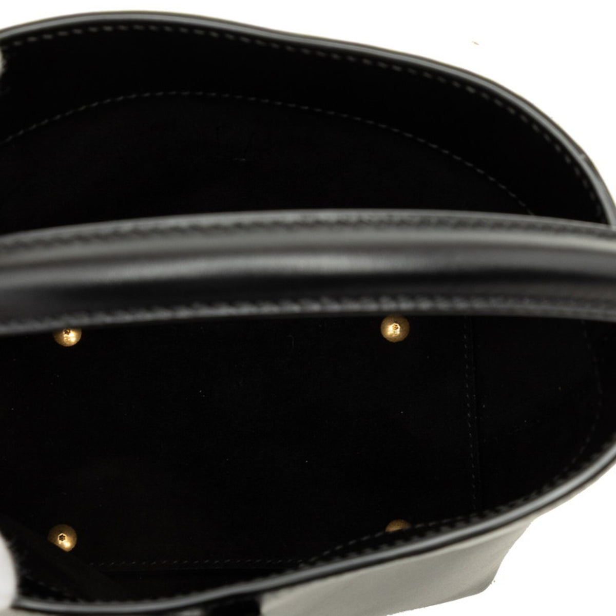 Saint Laurent Black Leather Handbag Shoulder Bag (Pre-Owned)