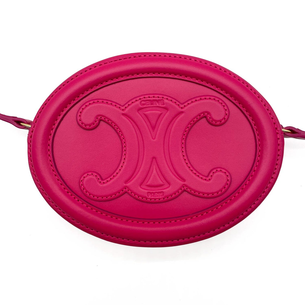 Celine Pink Leather Shoulder Bag (Pre-Owned)