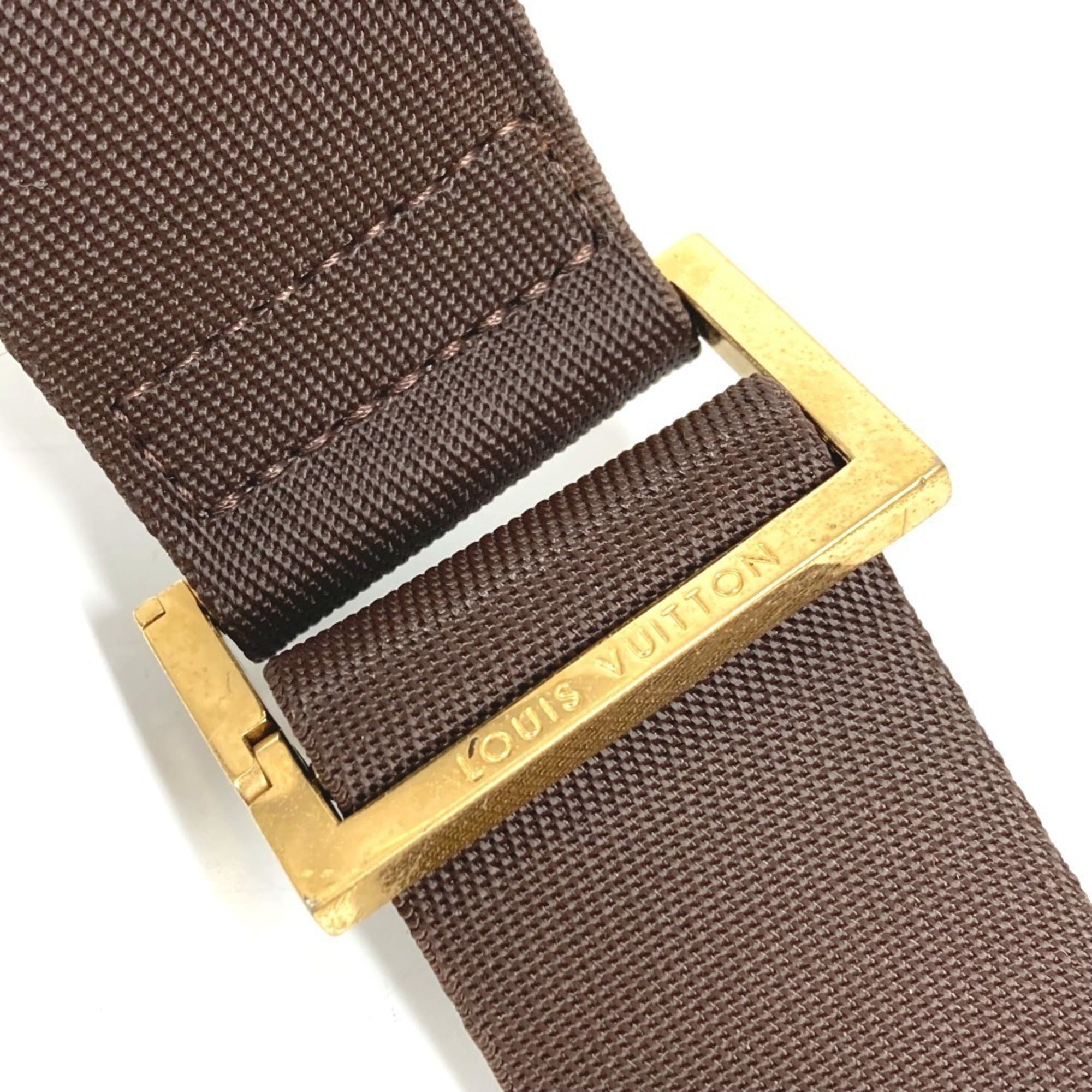 Louis Vuitton Brown Damier Canvas Ebene Damier Canvas Fanny Pack Shoulder Bag (Pre-Owned)
