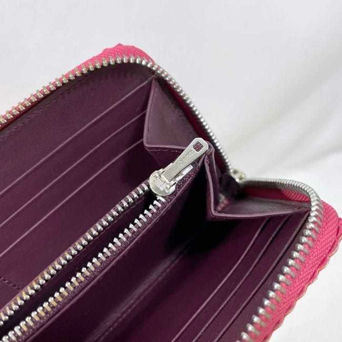 Loewe Pink Nappa Leather Long Wallet (Bi-Fold) (Pre-Owned)