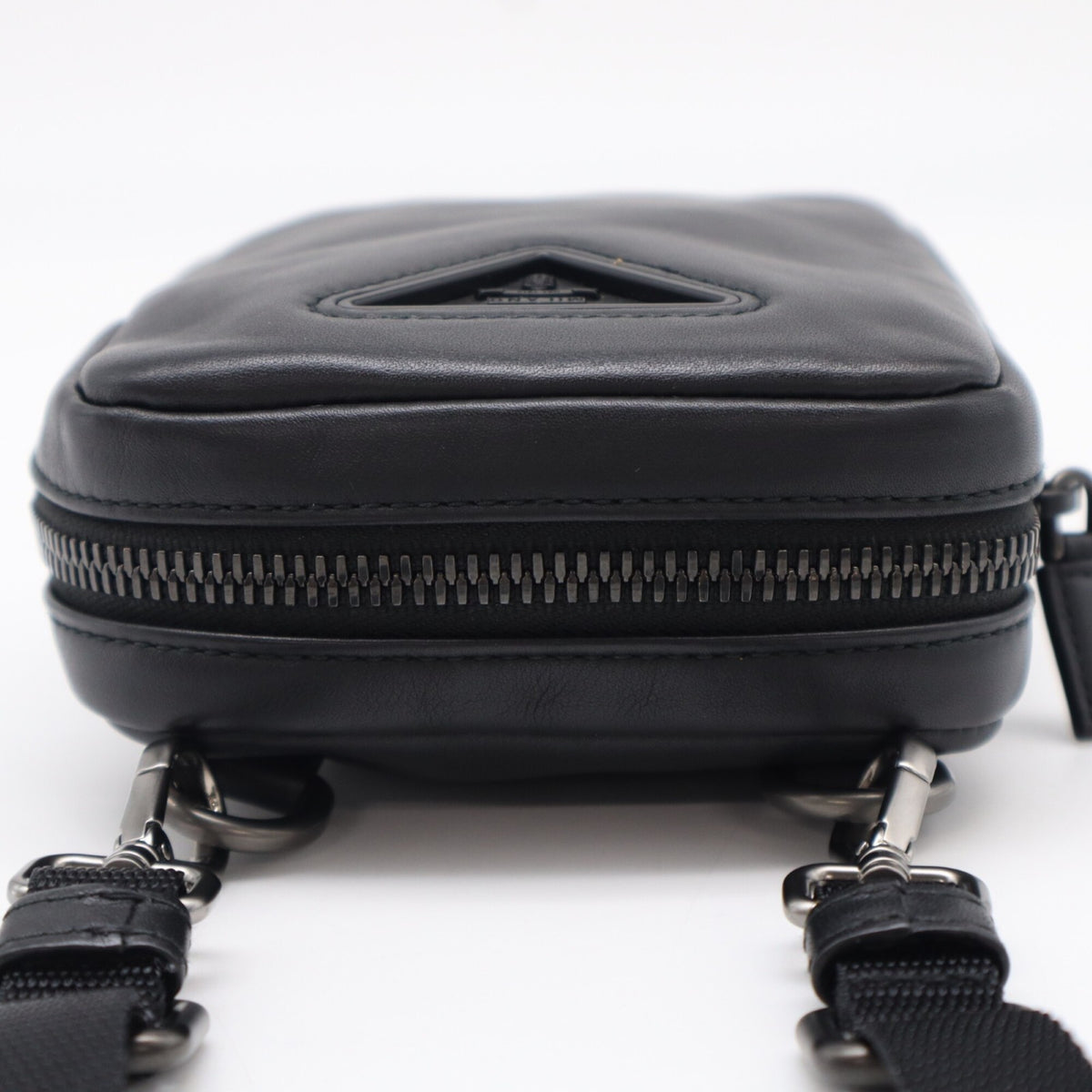 Prada Black Leather Shoulder Bag (Pre-Owned)