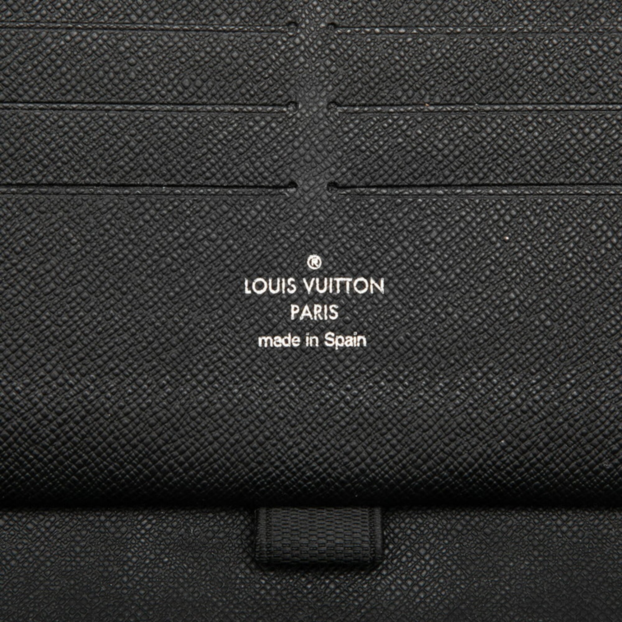 Louis Vuitton Black Damier Graphite Damier Graphite Long Wallet (Bi-Fold) (Pre-Owned)