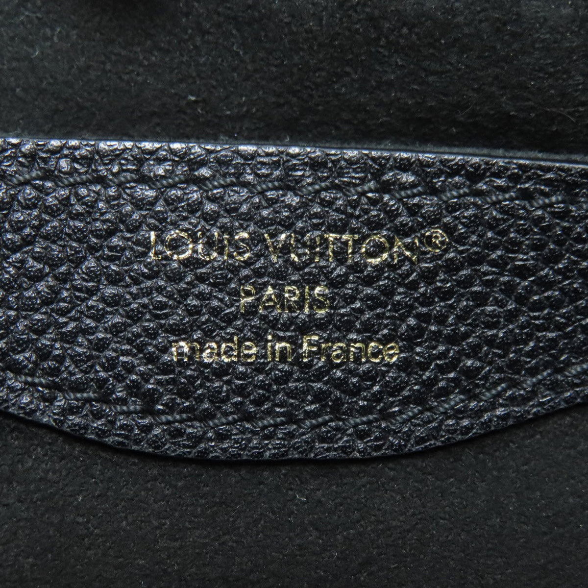 Louis Vuitton Empreinte Black Monogram Empreinte Handbag (Pre-Owned)