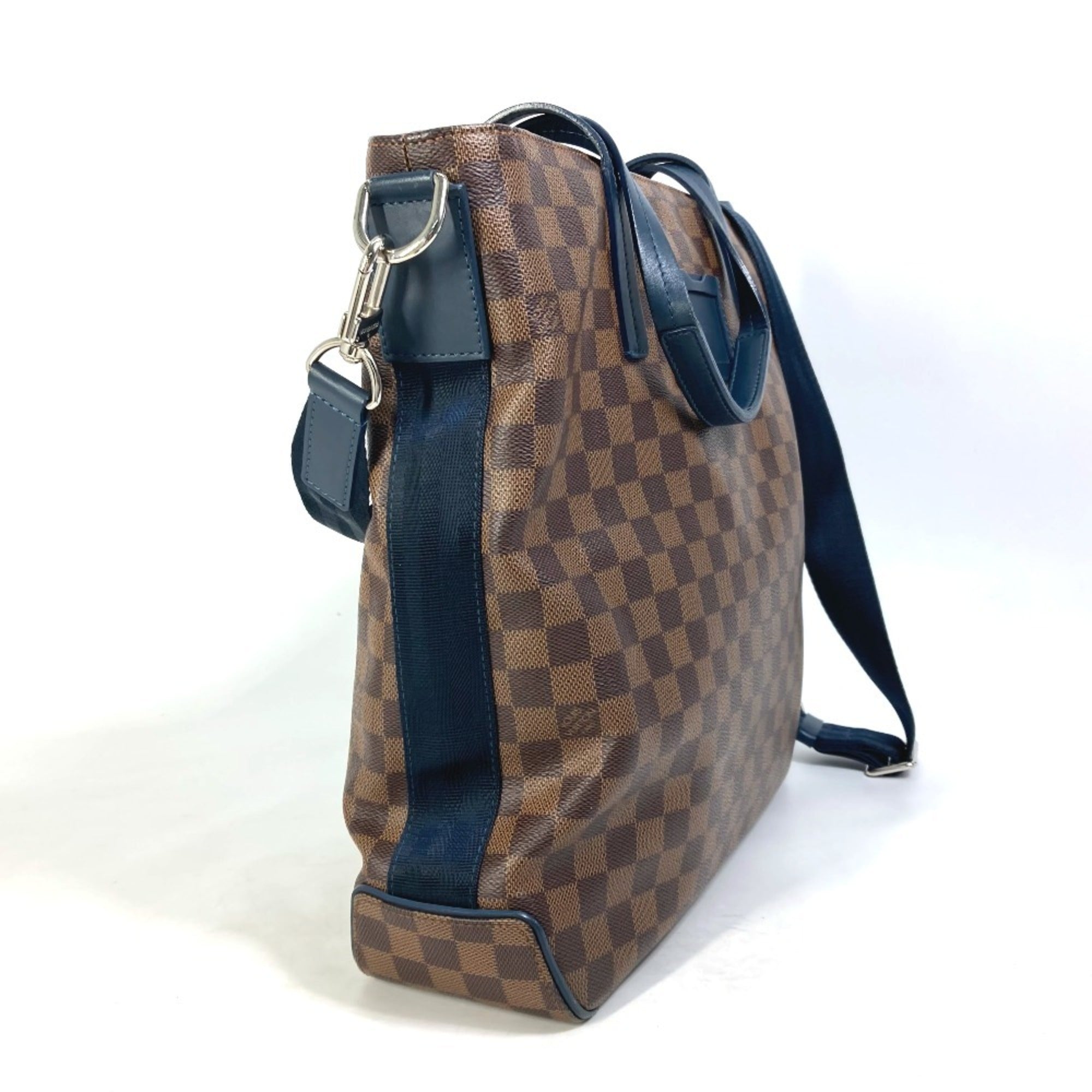 Louis Vuitton Damier Brown Ebene Damier Canvas Shoulder Bag Tote Bag (Pre-Owned)