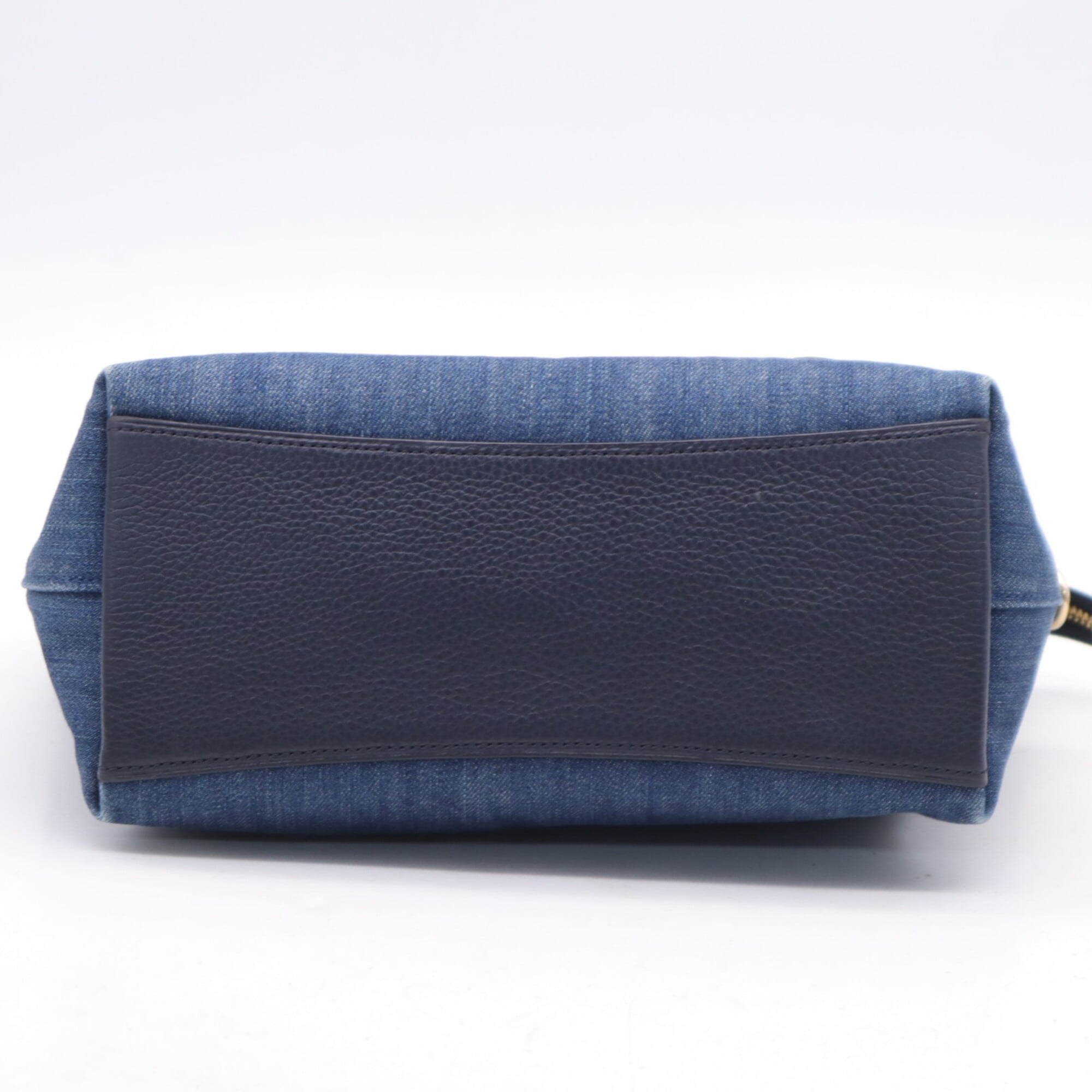 Coach Blue Denim Handbag (Pre-Owned)