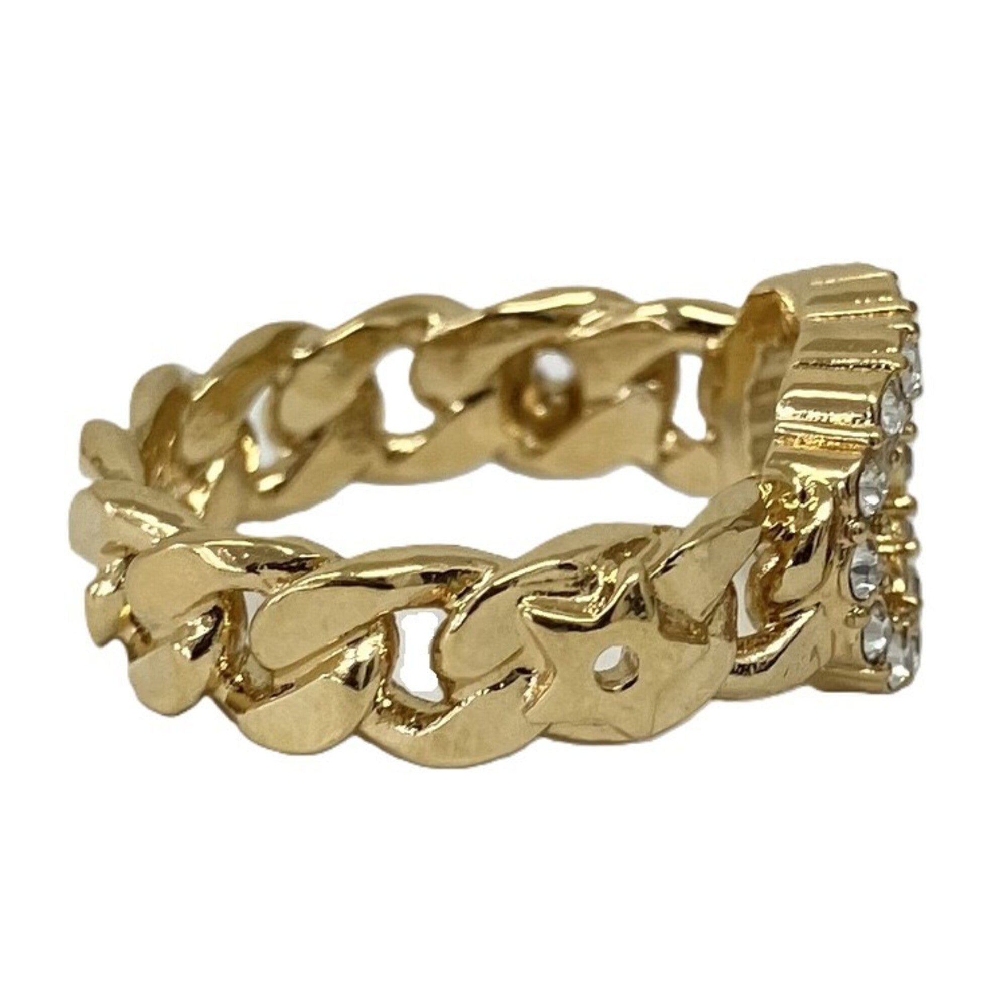 Christian Dior Yellow Gold Band Ring (Pre-Owned)