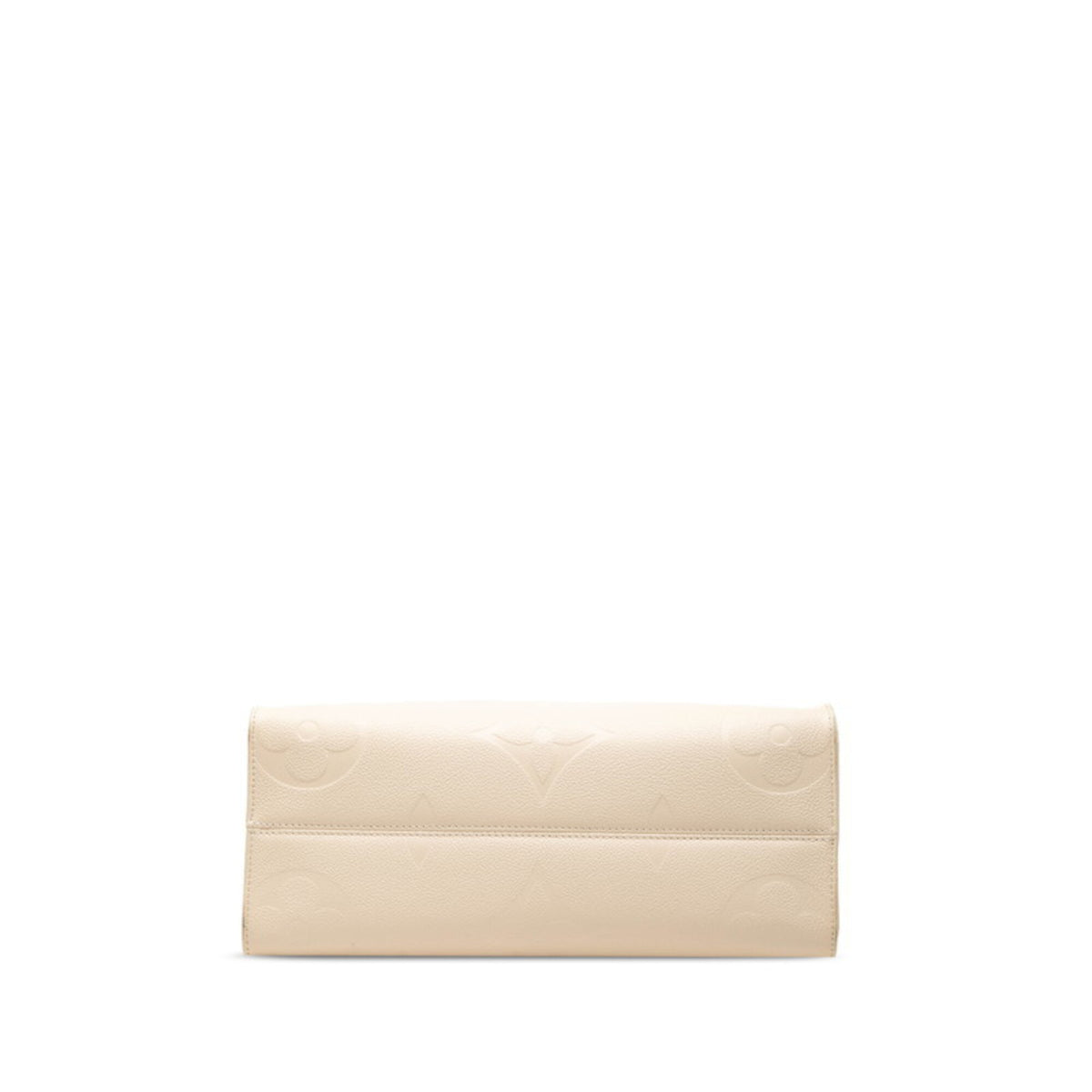 Louis Vuitton Cream Ivory Leather Handbag Tote Bag (Pre-Owned)