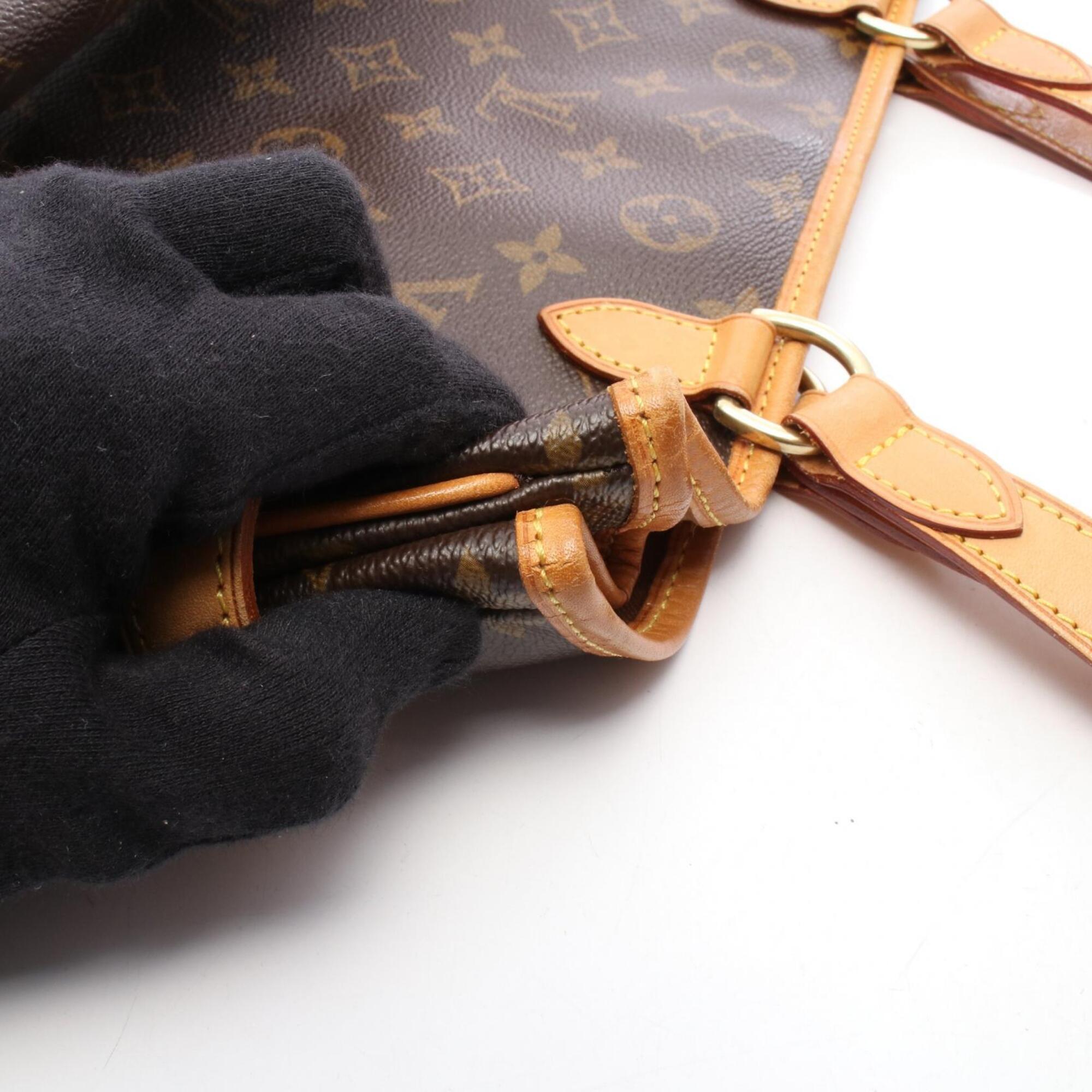 Louis Vuitton Brown Monogram Coated Canvas Handbag Shoulder Bag (Pre-Owned)