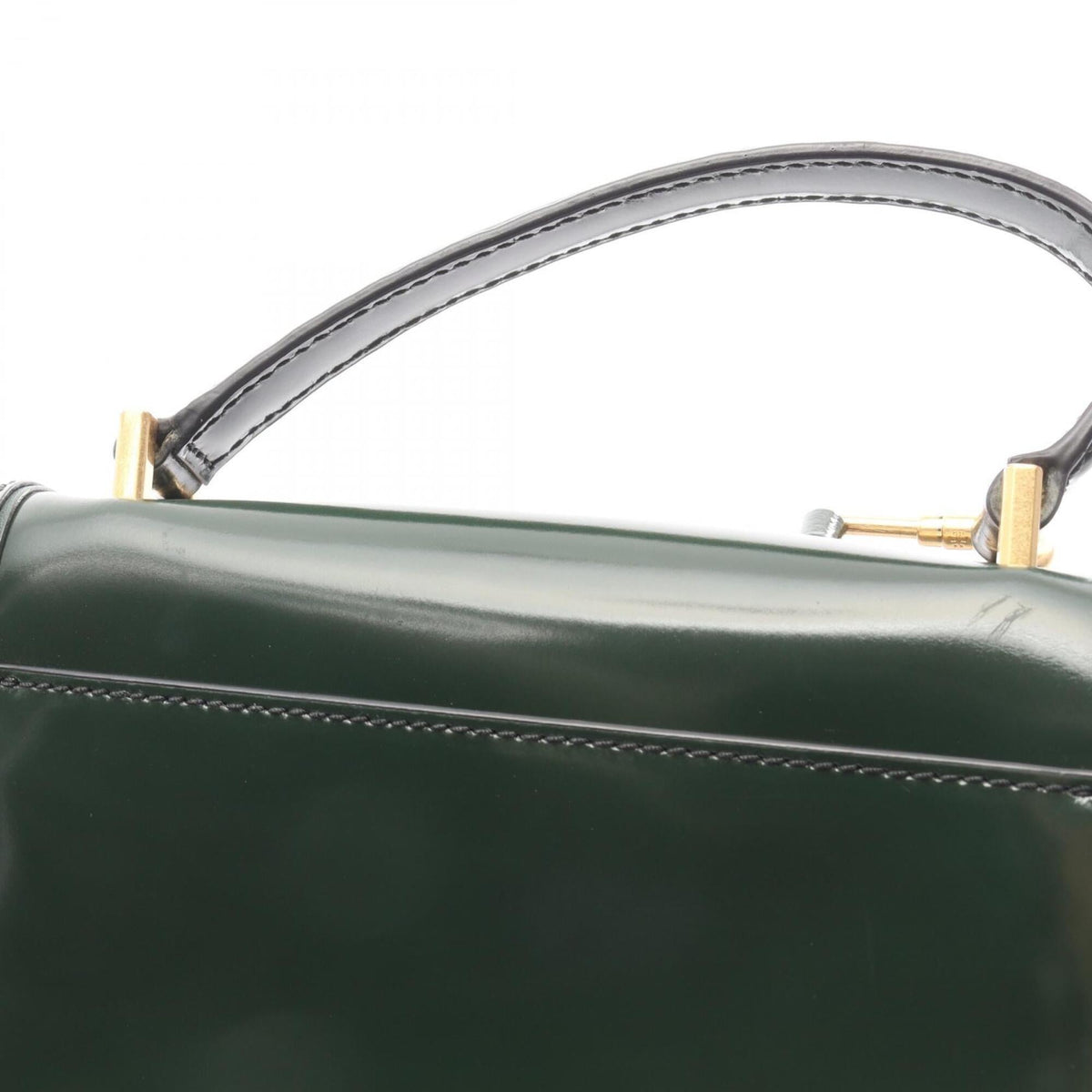 Tory Burch Green Leather Handbag (Pre-Owned)