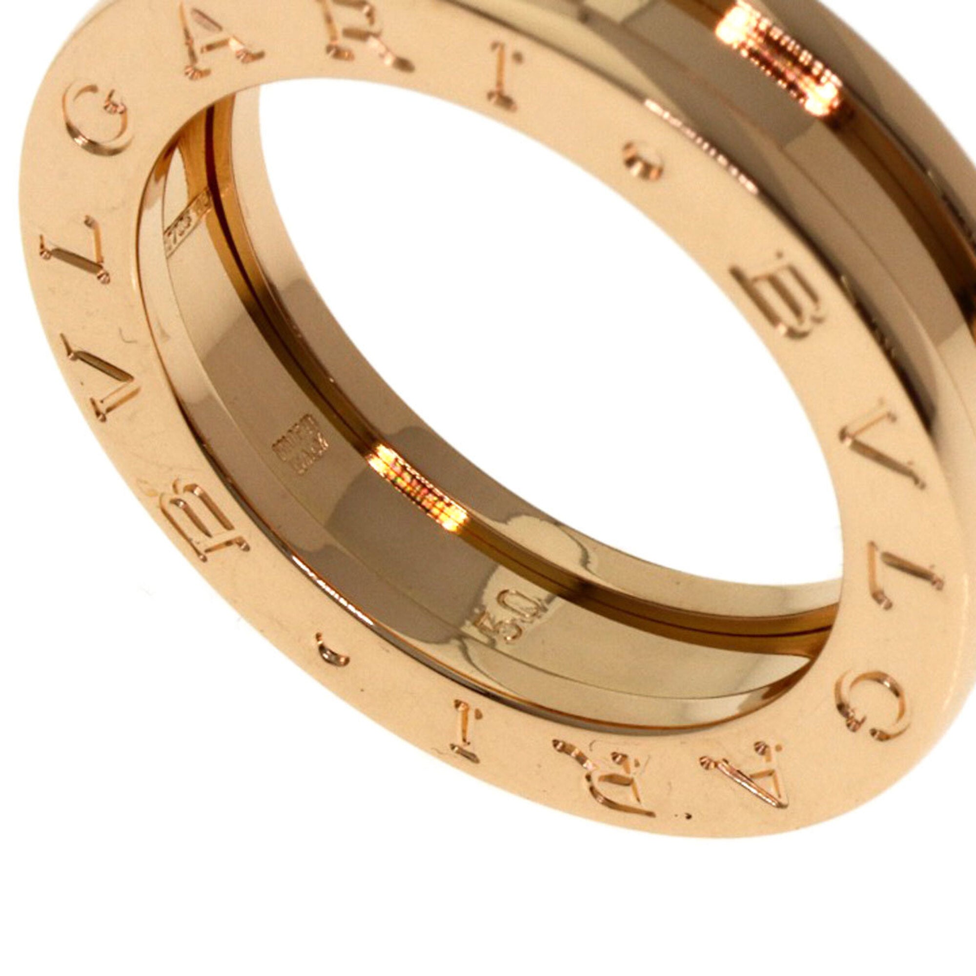 Bvlgari B.Zero1 Pink Gold (18K) Band Ring (Pre-Owned)