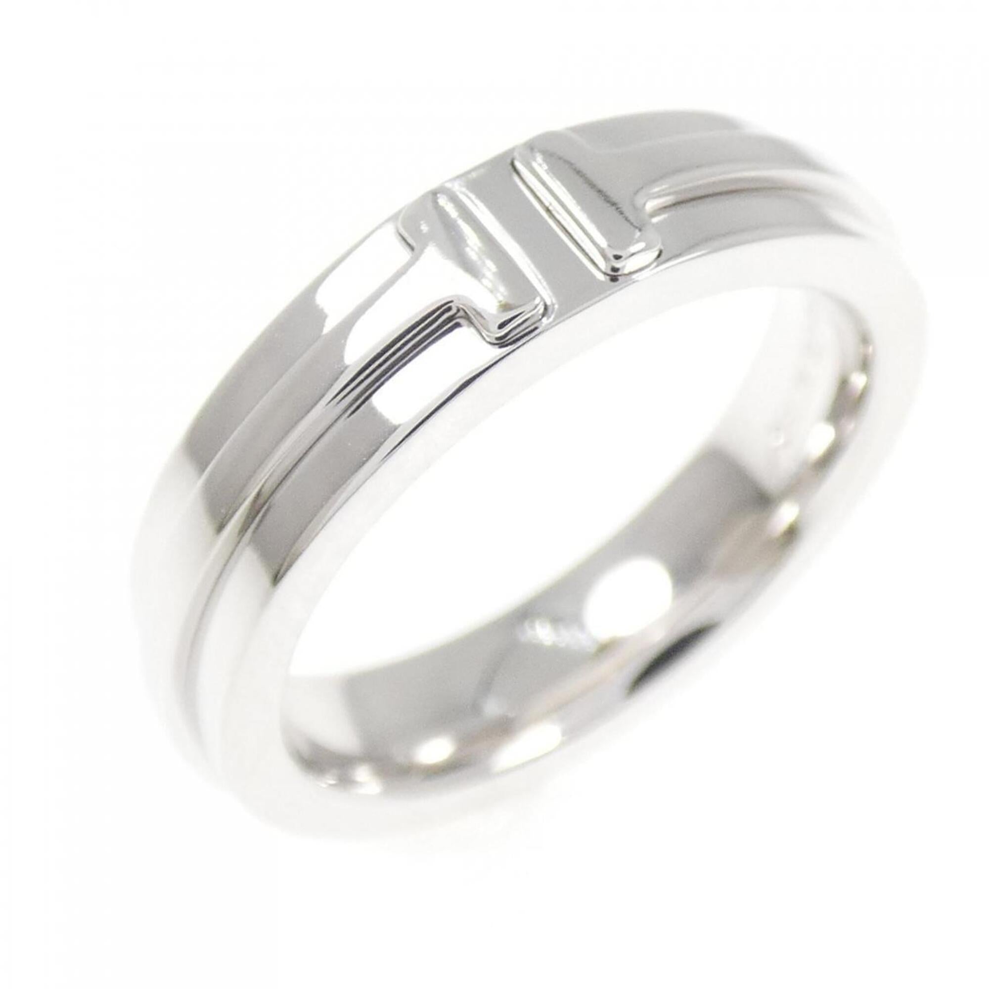 Tiffany White Gold (18K) Band Ring (Pre-Owned)