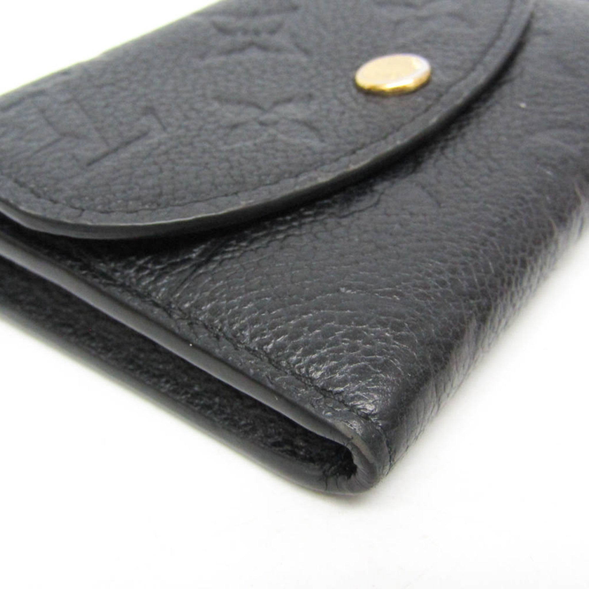 Louis Vuitton Rosalie Flap Coin Purse Limited Edition Vivienne Damier Black Leather Wallets Accessory (Pre-Owned)