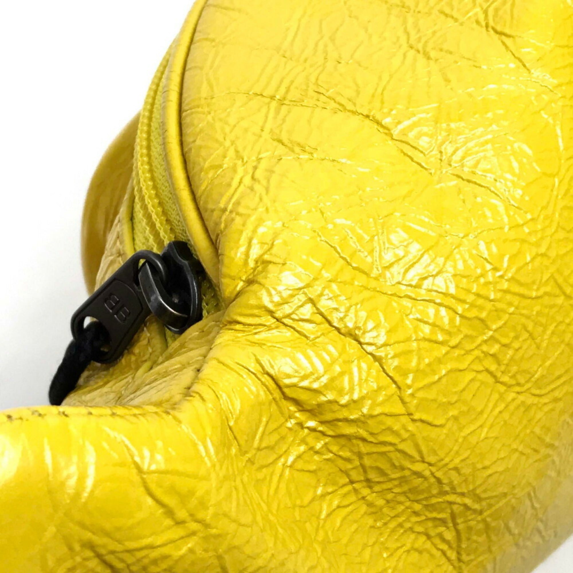 Balenciaga Yellow Leather Sling Bag (Pre-Owned)