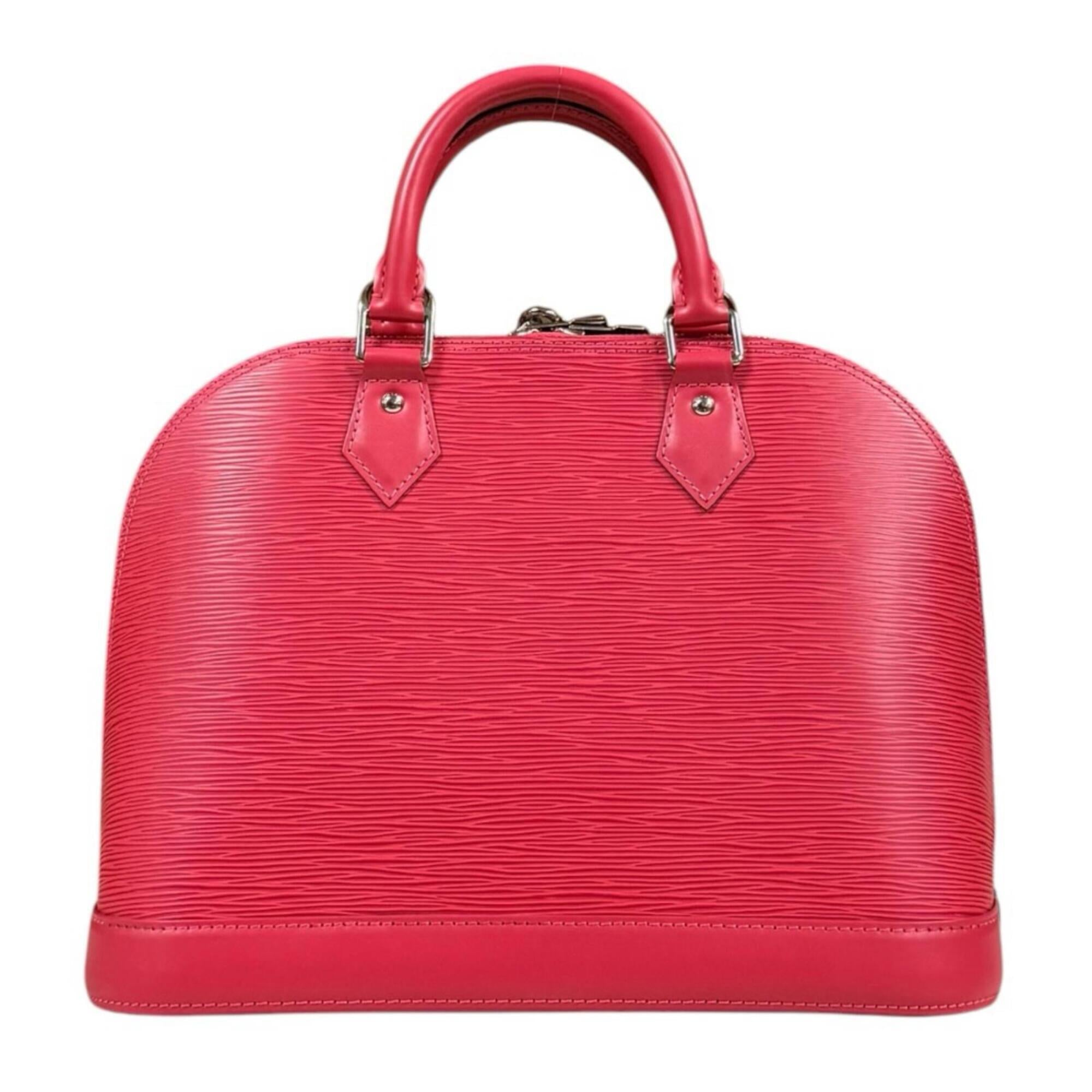 Louis Vuitton Pink Epi Leather Handbag Shoulder Bag (Pre-Owned)