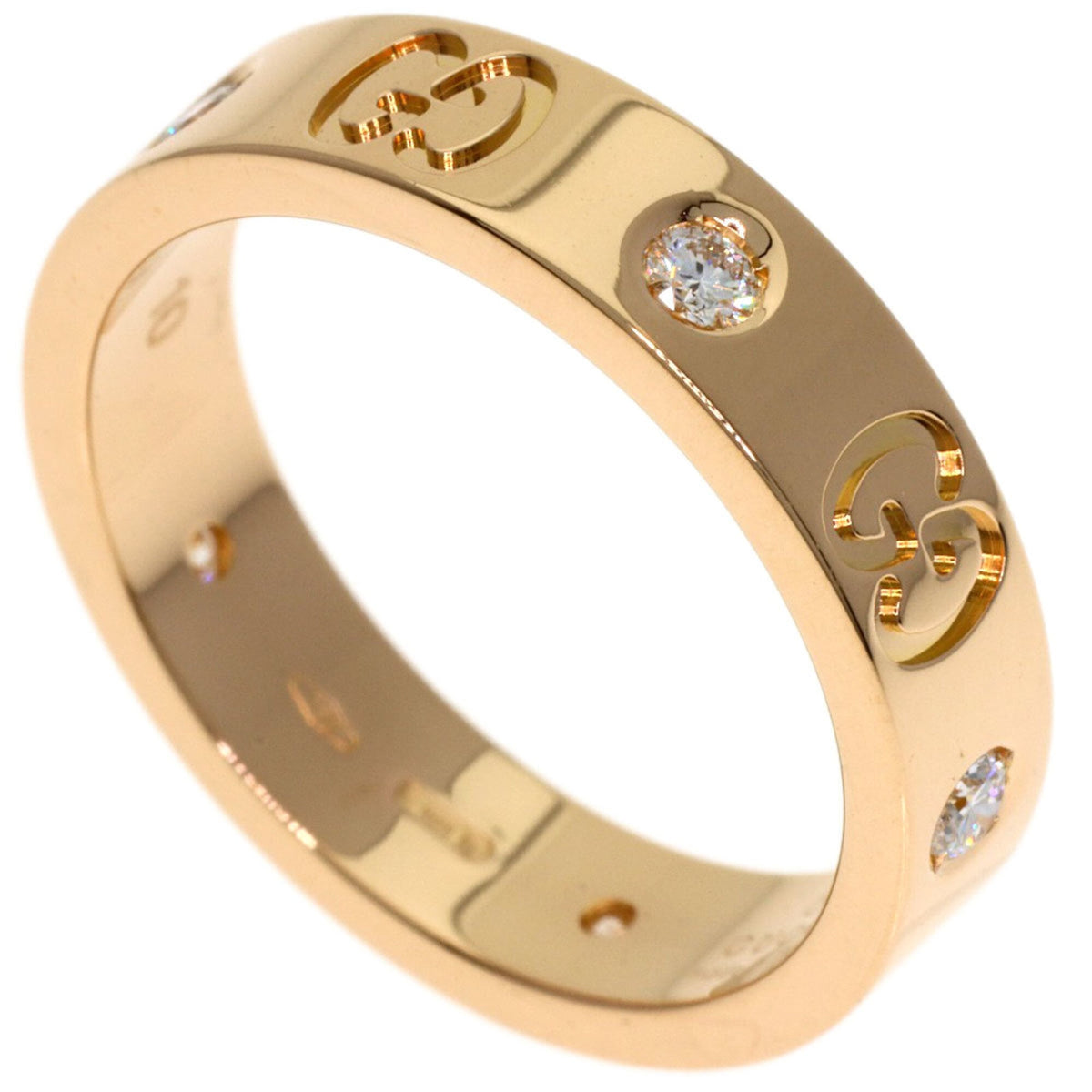 Gucci Pink Gold (18K) Band Ring (Pre-Owned)