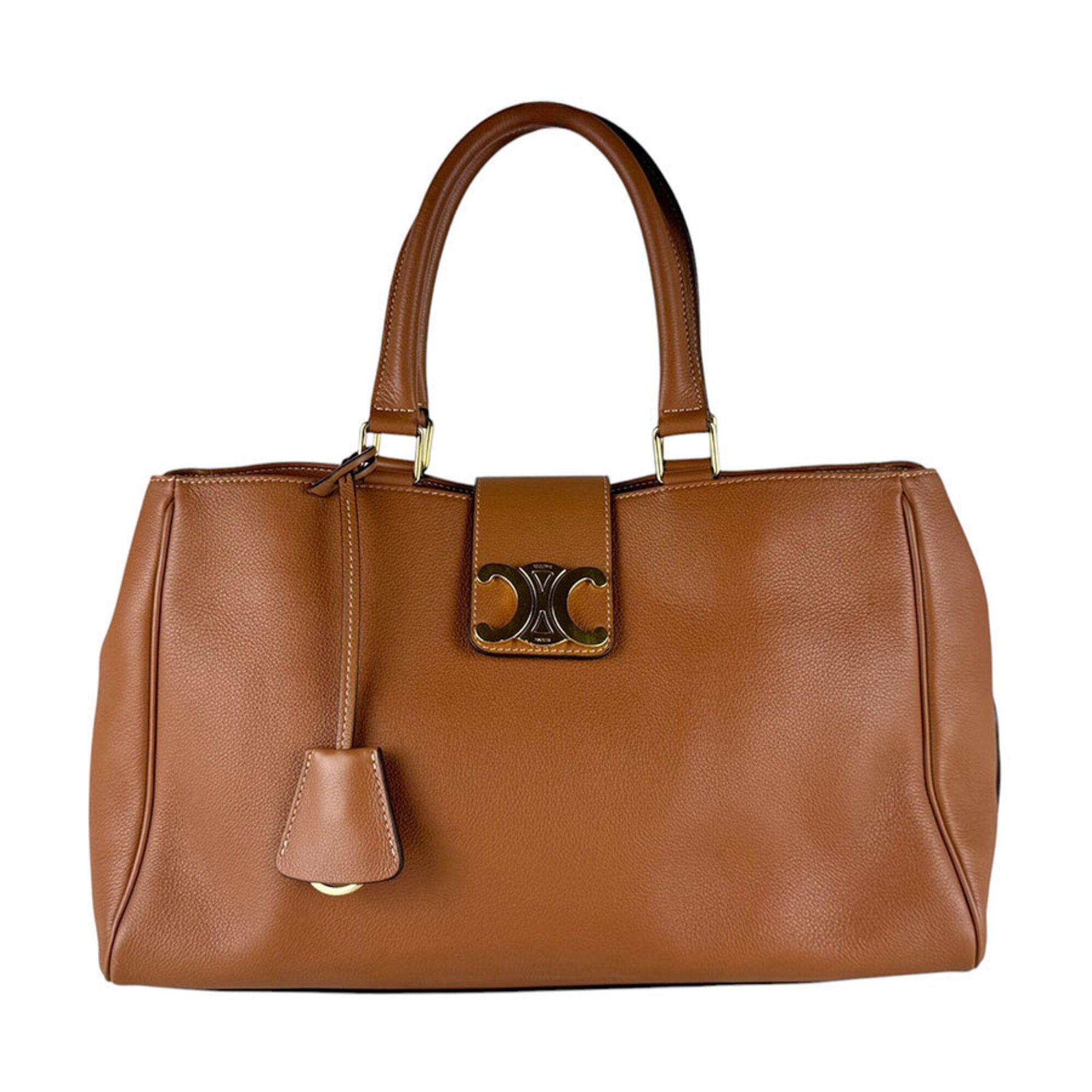 Celine Brown Leather Handbag (Pre-Owned)
