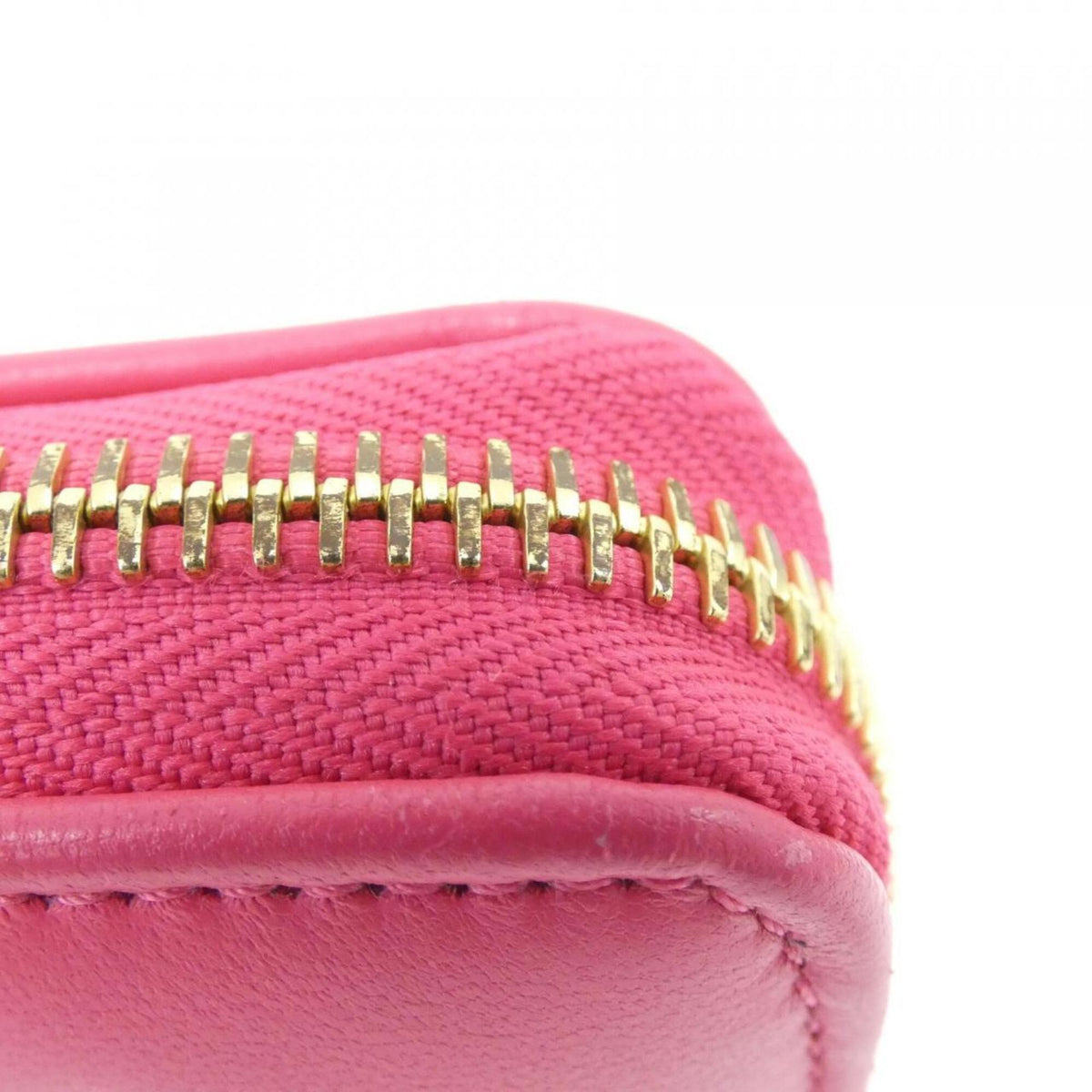 Louis Vuitton Pink Leather Long Wallet (Bi-Fold) (Pre-Owned)
