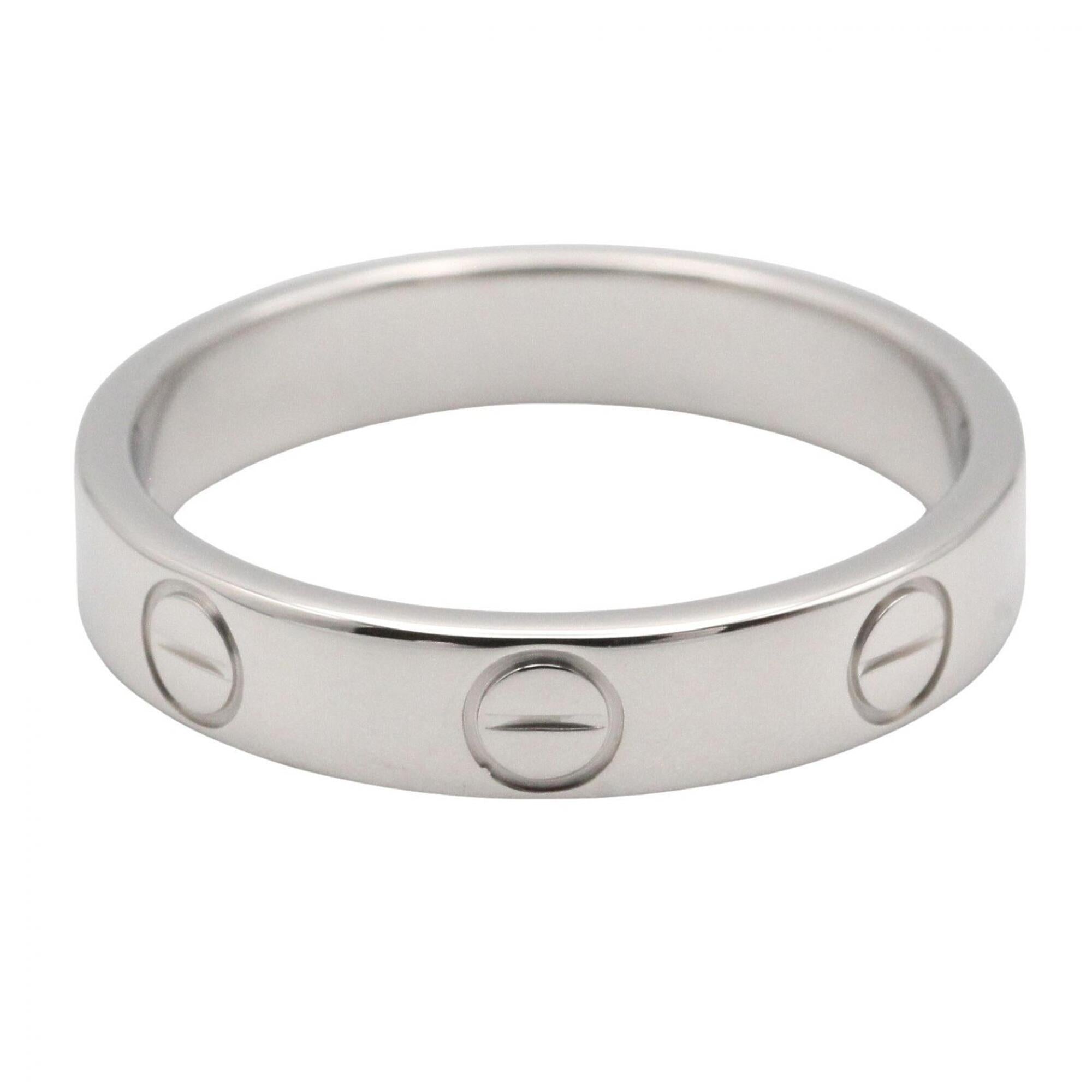 Cartier Silver White Gold (18K) Band Ring (Pre-Owned)