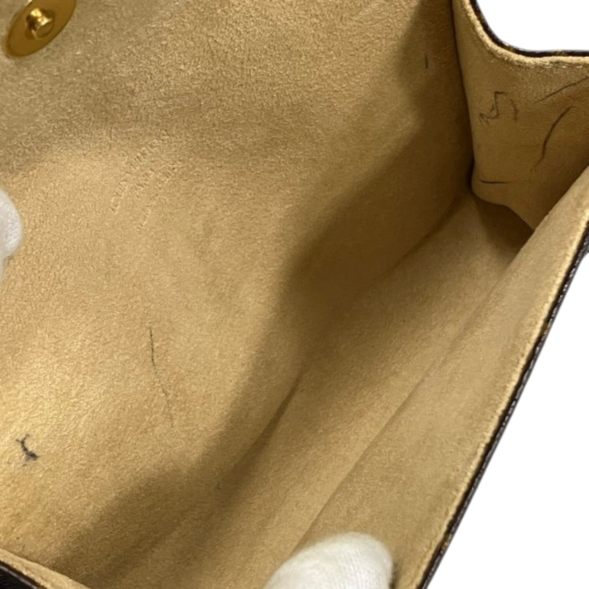 Louis Vuitton Brown Clutch Bag Pochette (Pre-Owned)