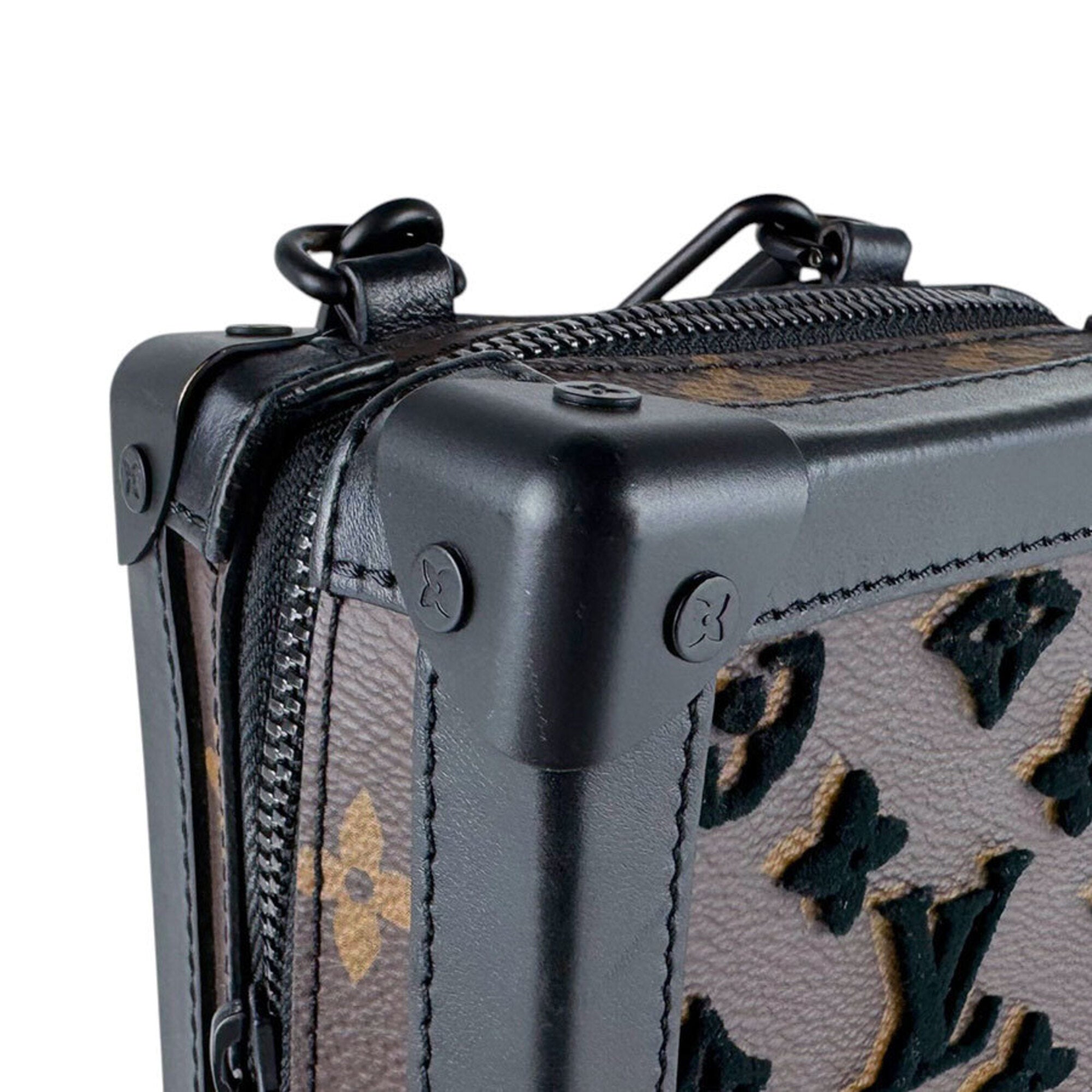 Louis Vuitton Black Brown Shoulder Bag (Pre-Owned)