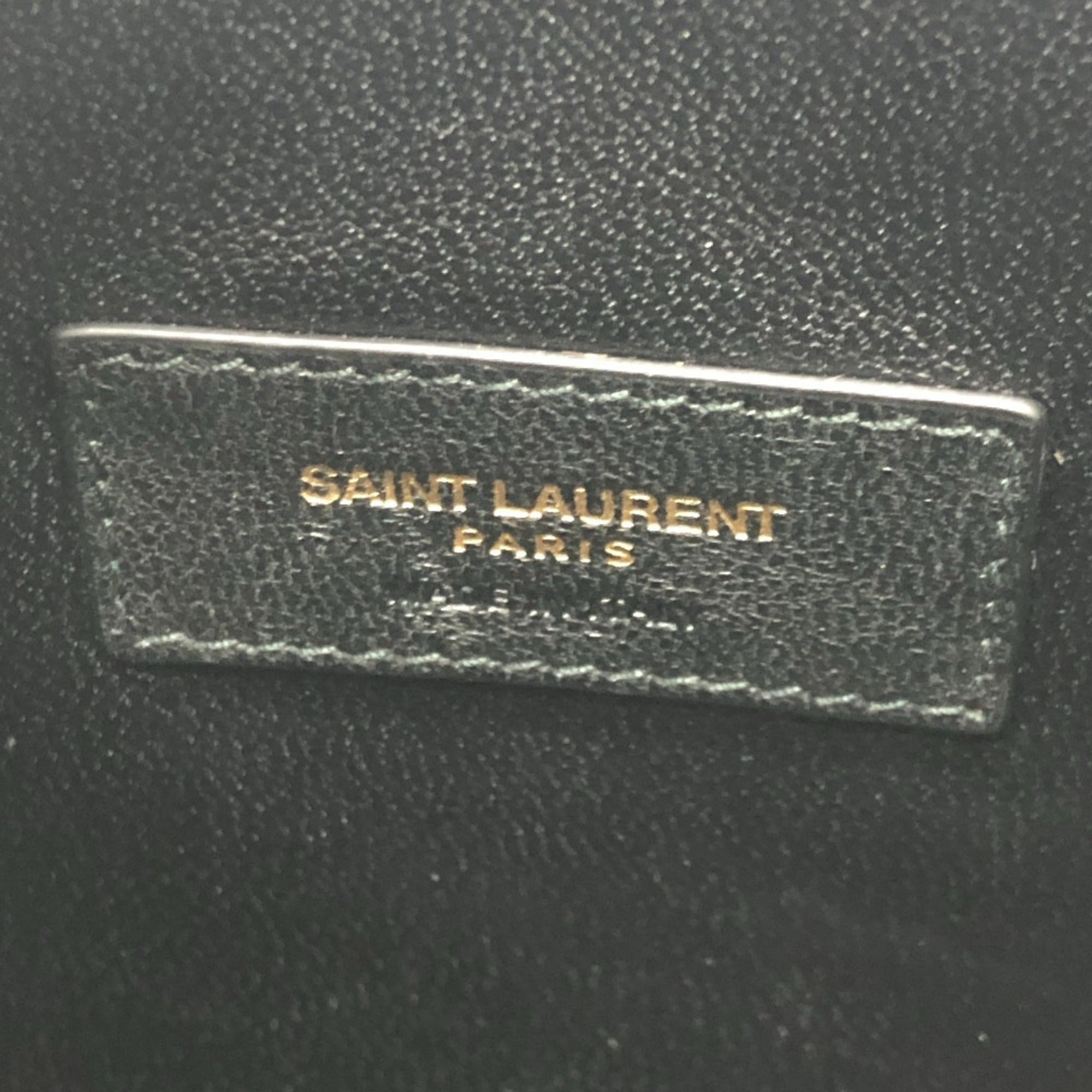 Yves Saint Laurent Black Leather Handbag (Pre-Owned)
