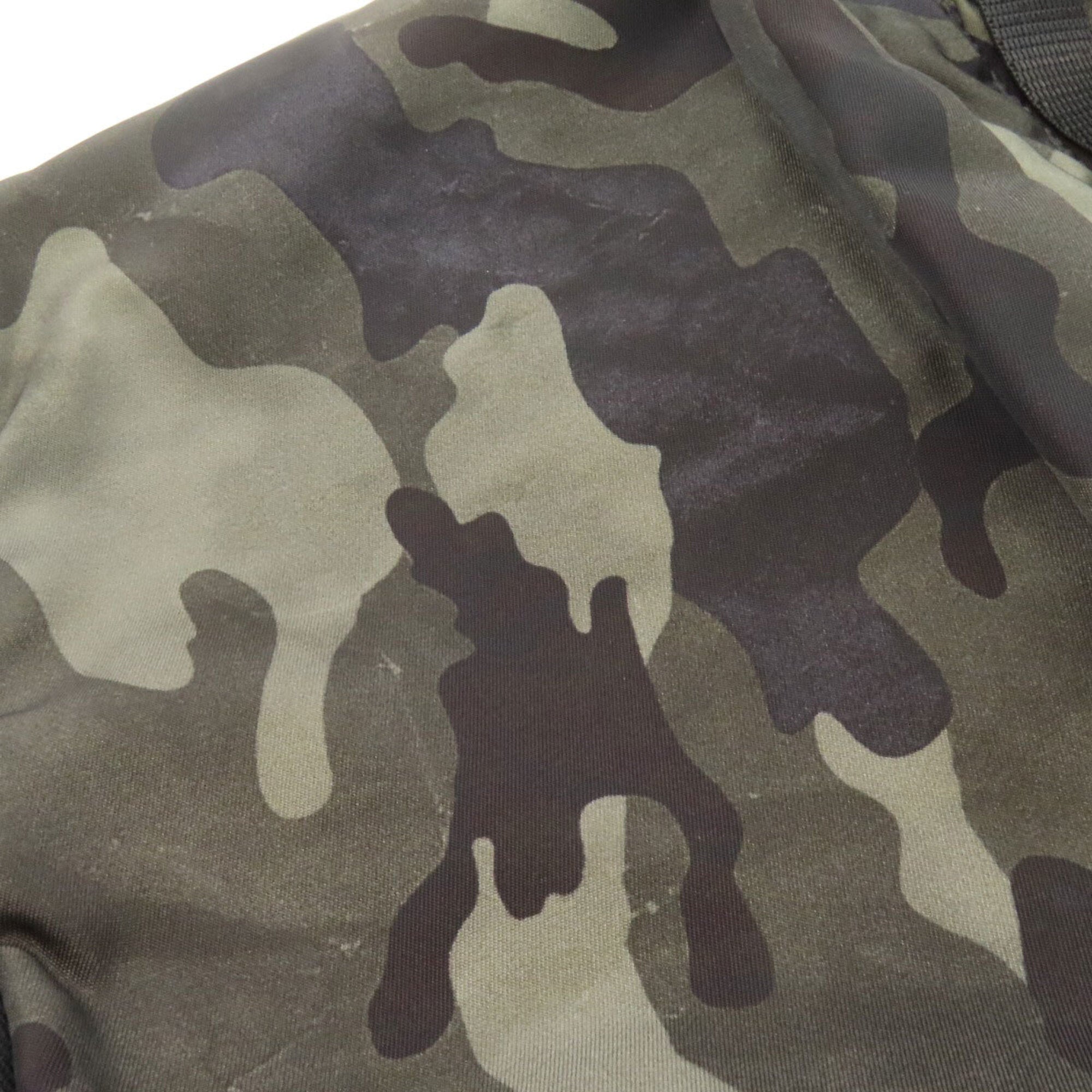 Prada Khaki Nylon Backpack (Pre-Owned)