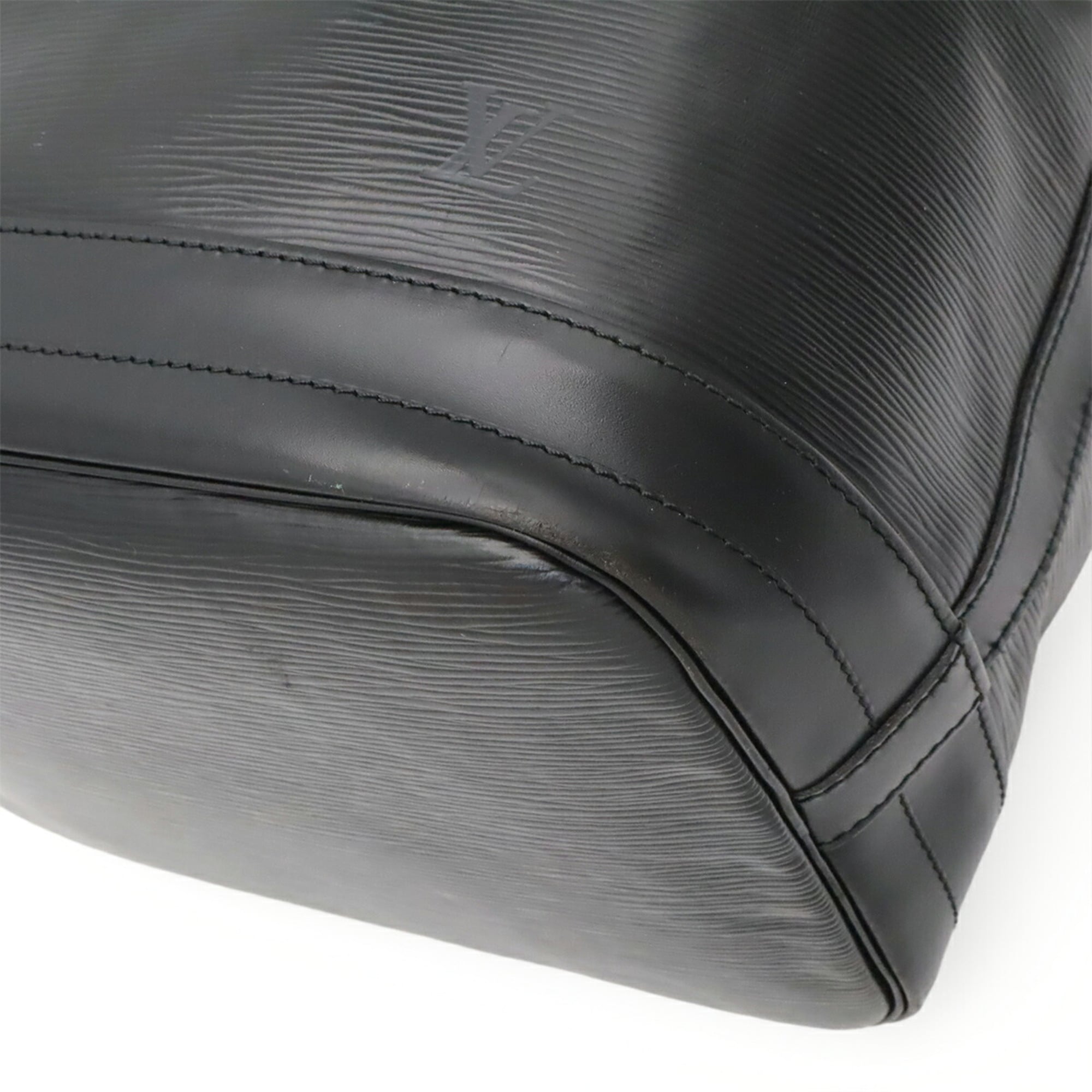 Louis Vuitton Epi Black Noir Epi Leather Shoulder Bag (Pre-Owned)