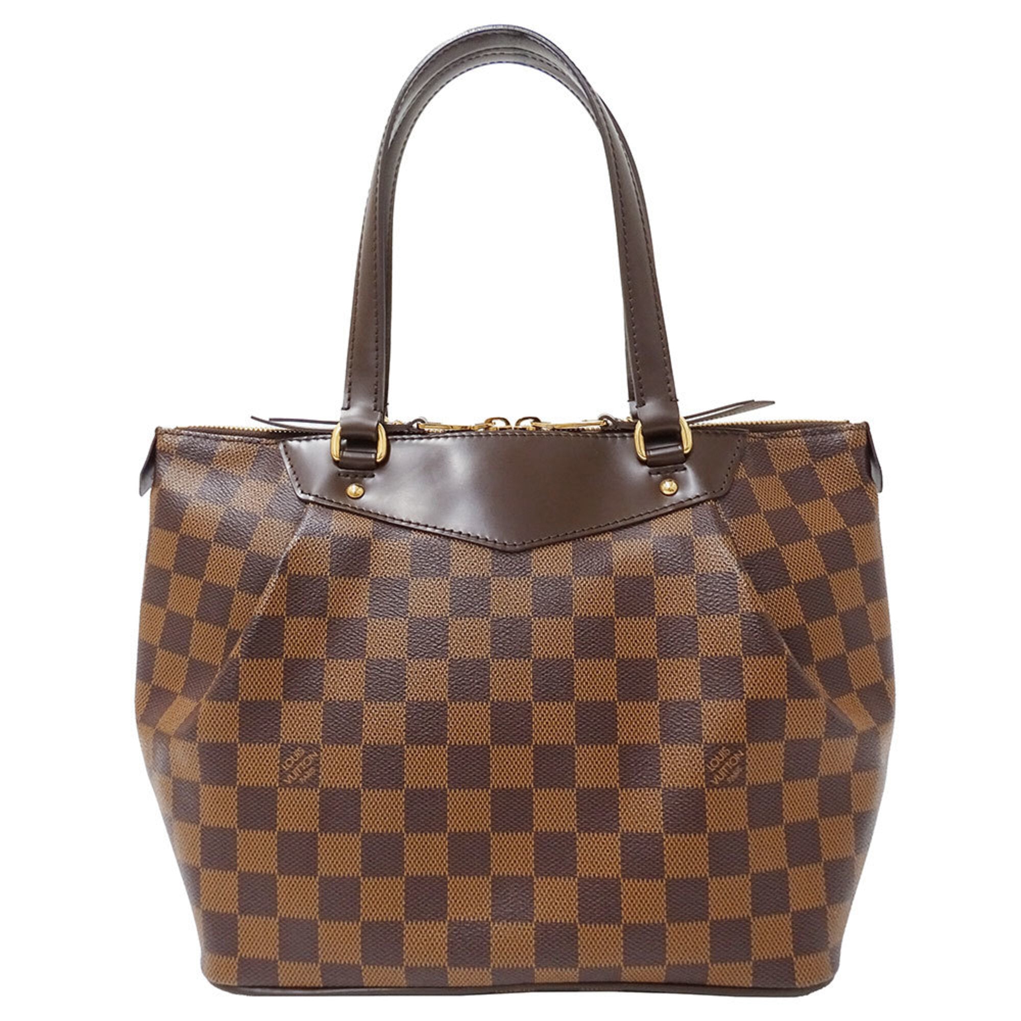 Louis Vuitton Brown Damier Canvas Tote Bag (Pre-Owned)