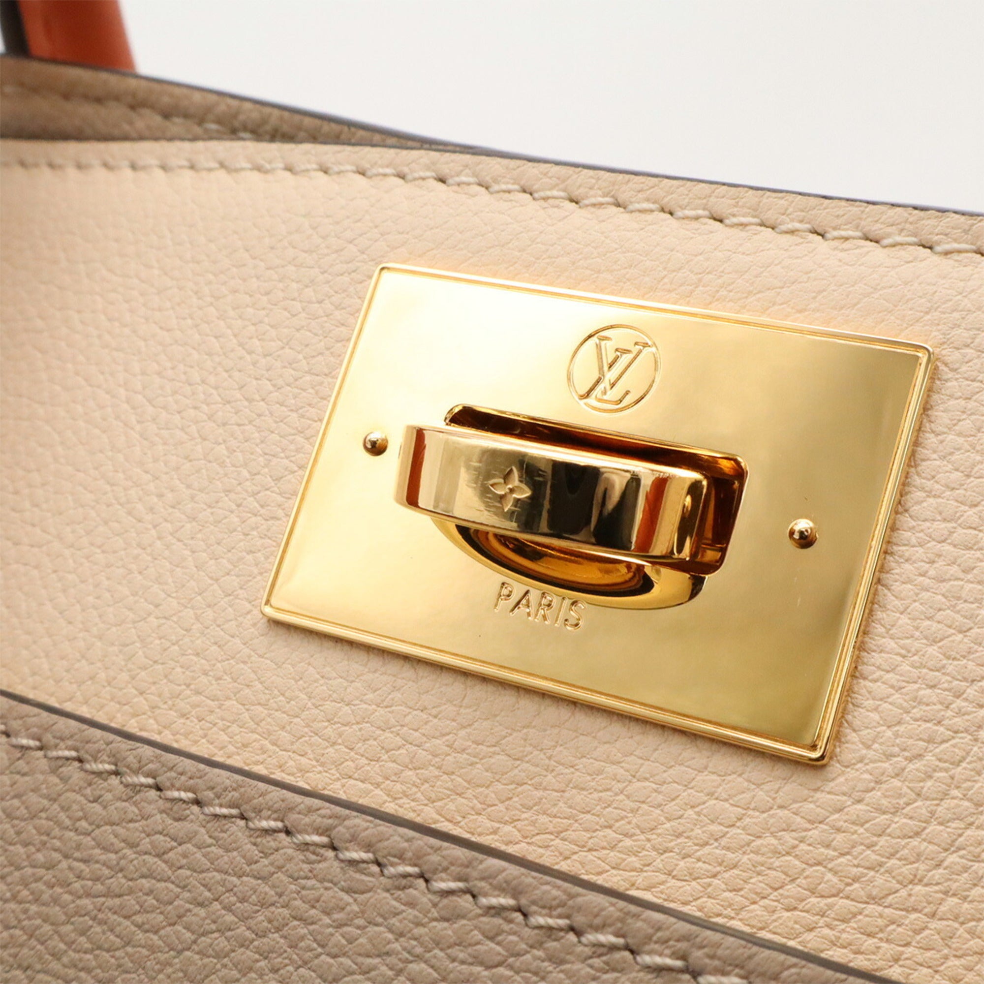 Louis Vuitton Galle Monogram Leather Handbag Shoulder Bag (Pre-Owned)