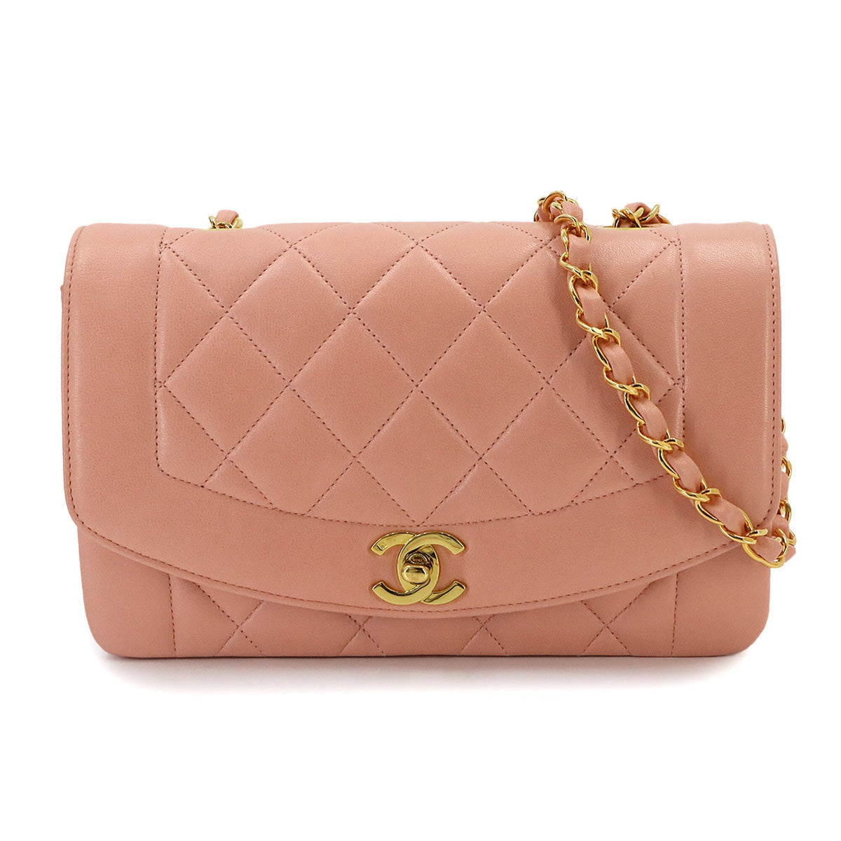 Chanel Pink Handbag Shoulder Bag (Pre-Owned)